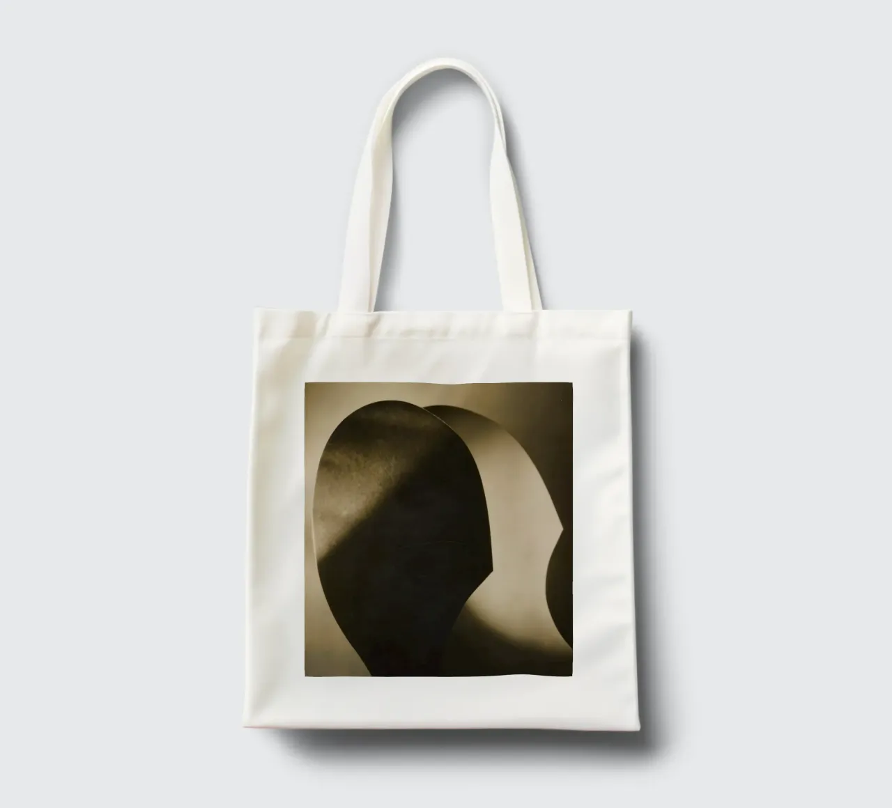Cut-paper Abstraction borsa in juta da vintageshop