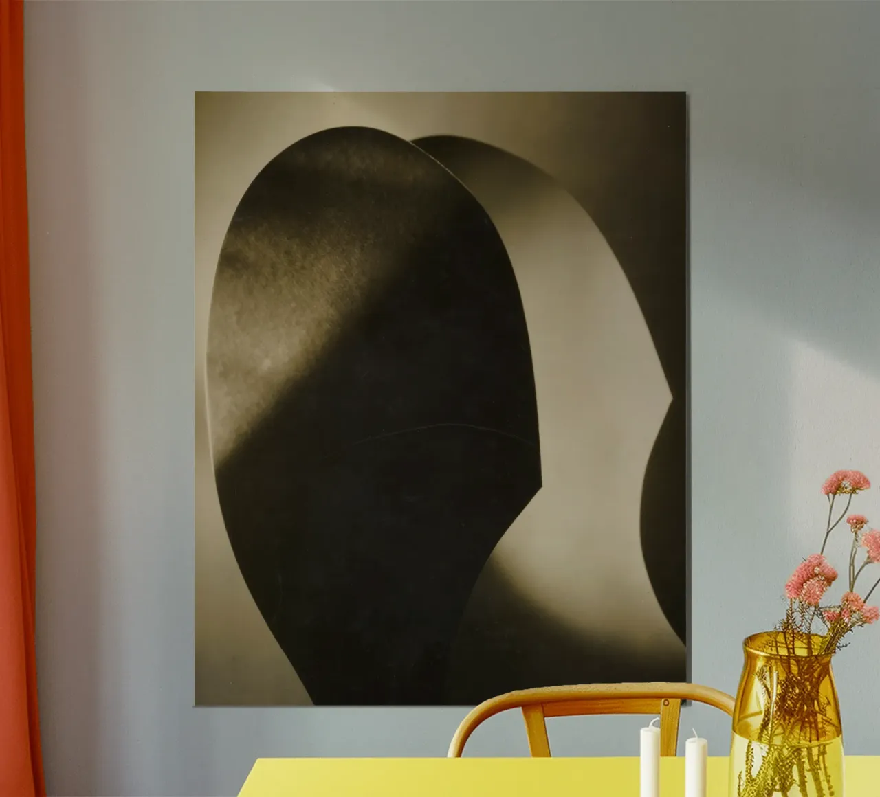Cut-paper Abstraction poster by vintageshop