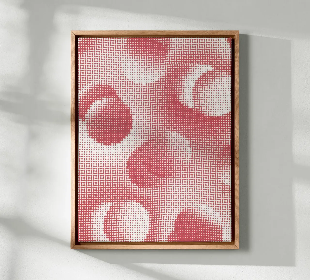 Endleaves of Art canvas with Floater frame by vintageshop