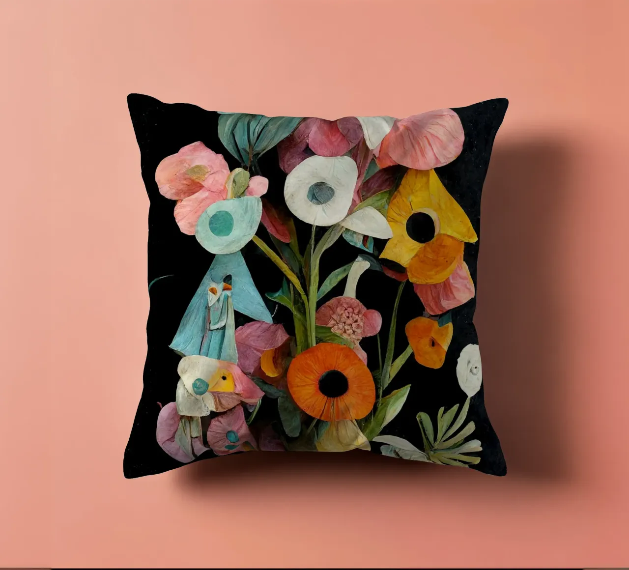Les Fleurs cuscino da treechild