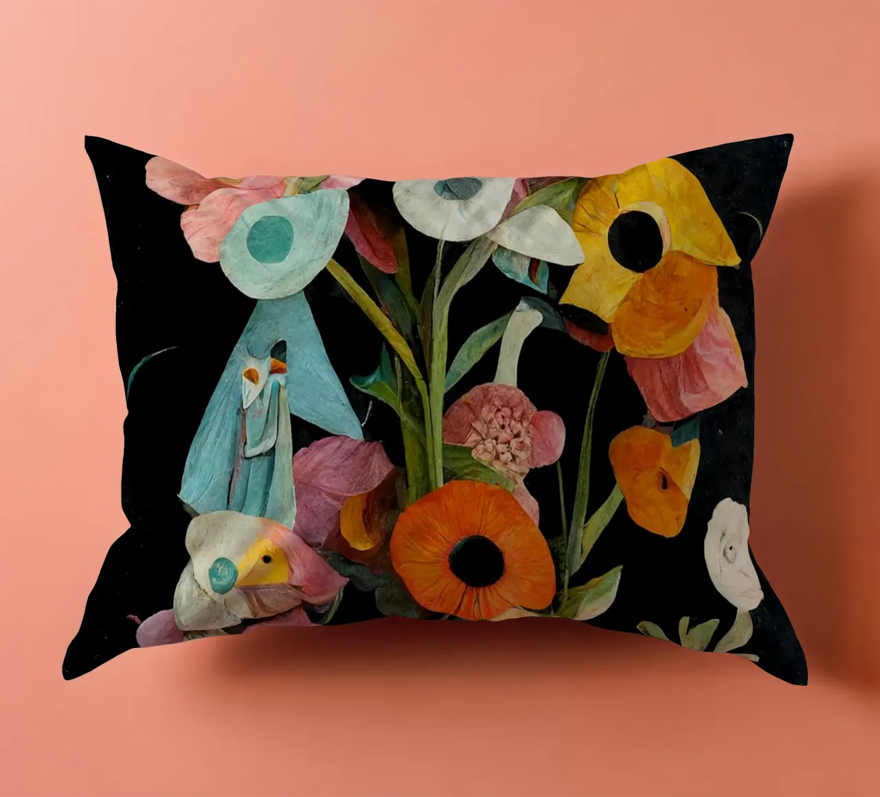 Les Fleurs cuscino da treechild