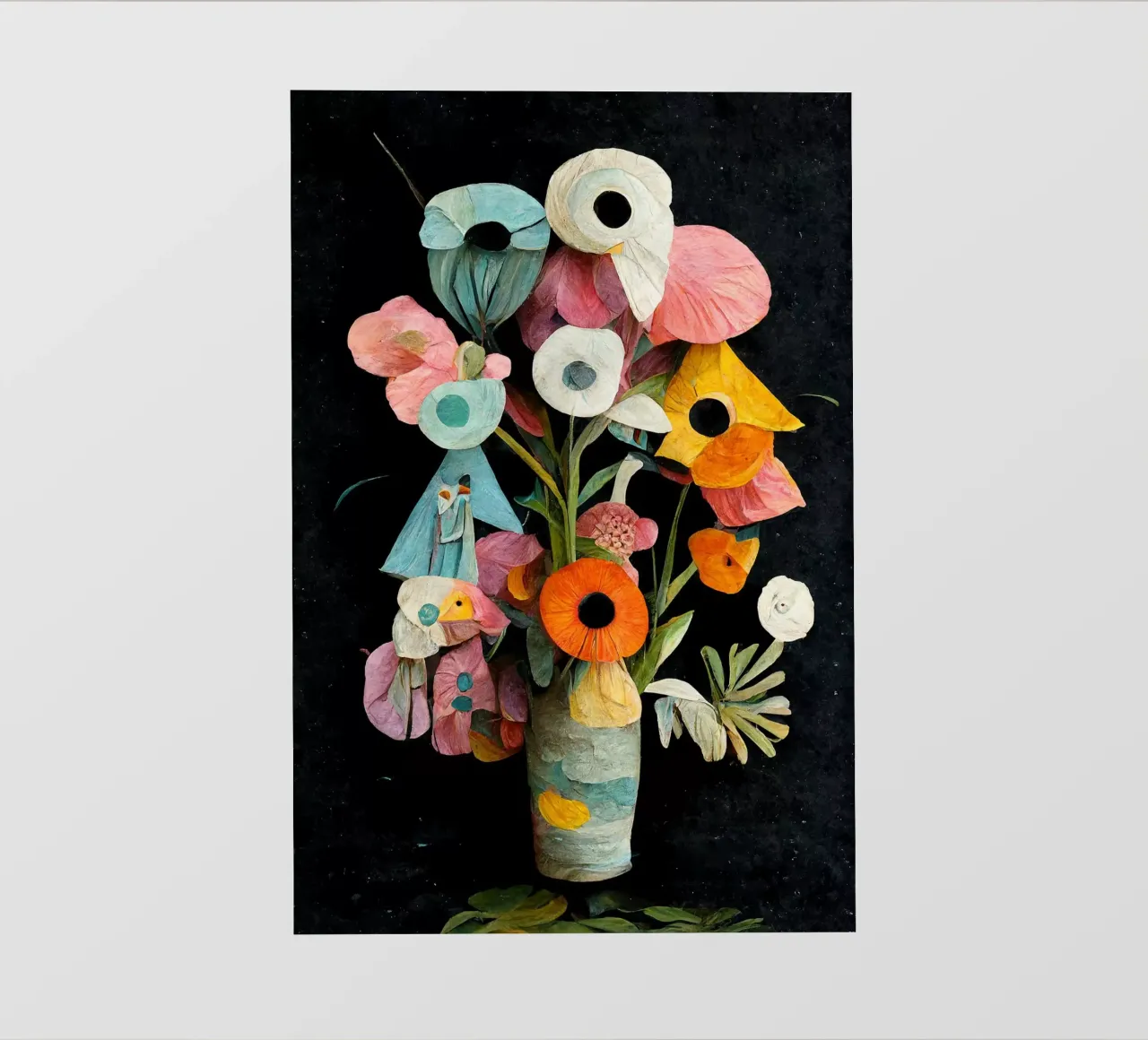 Les Fleurs telo in pvc da treechild