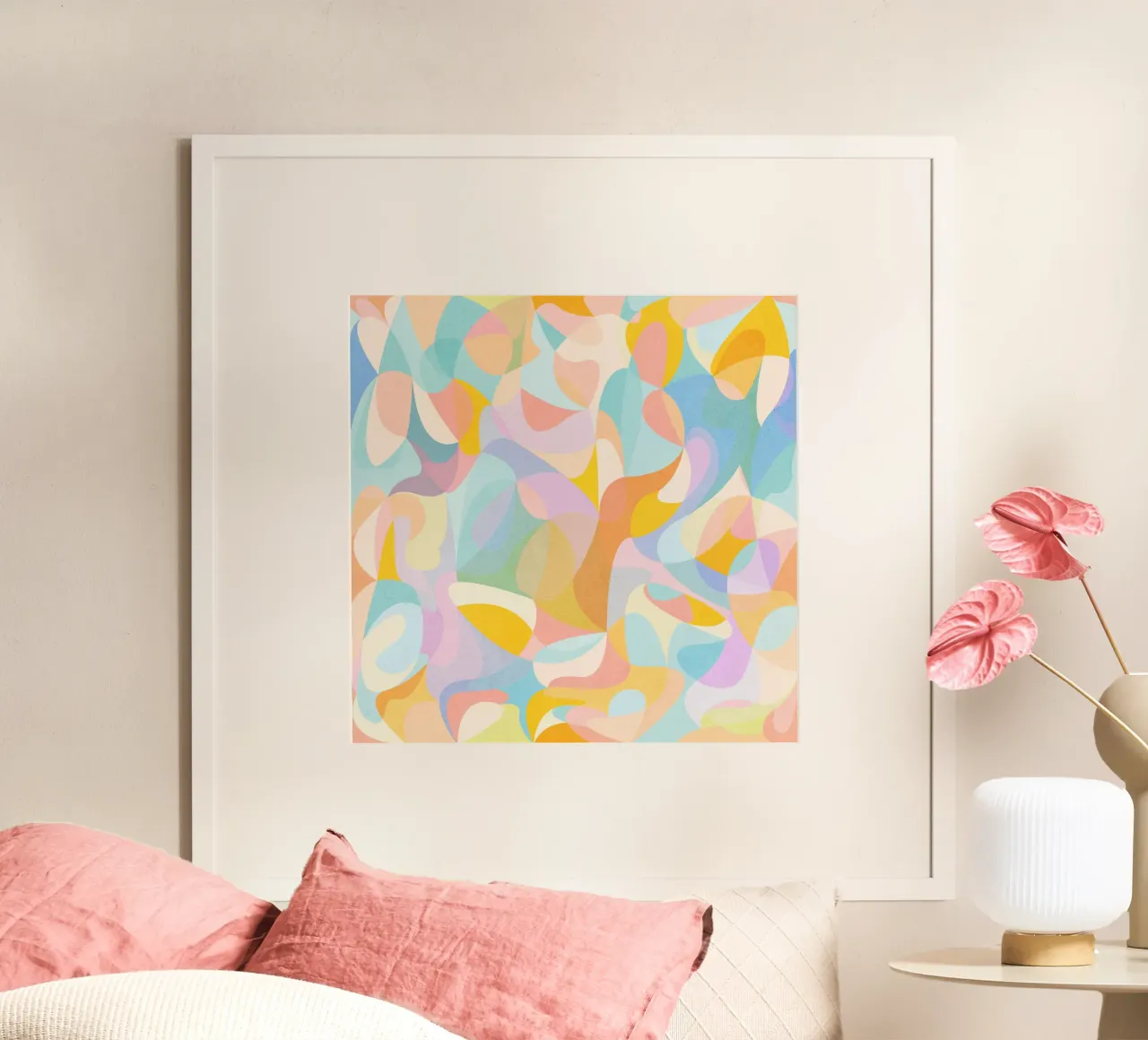 Geist Poster von Abstract 888