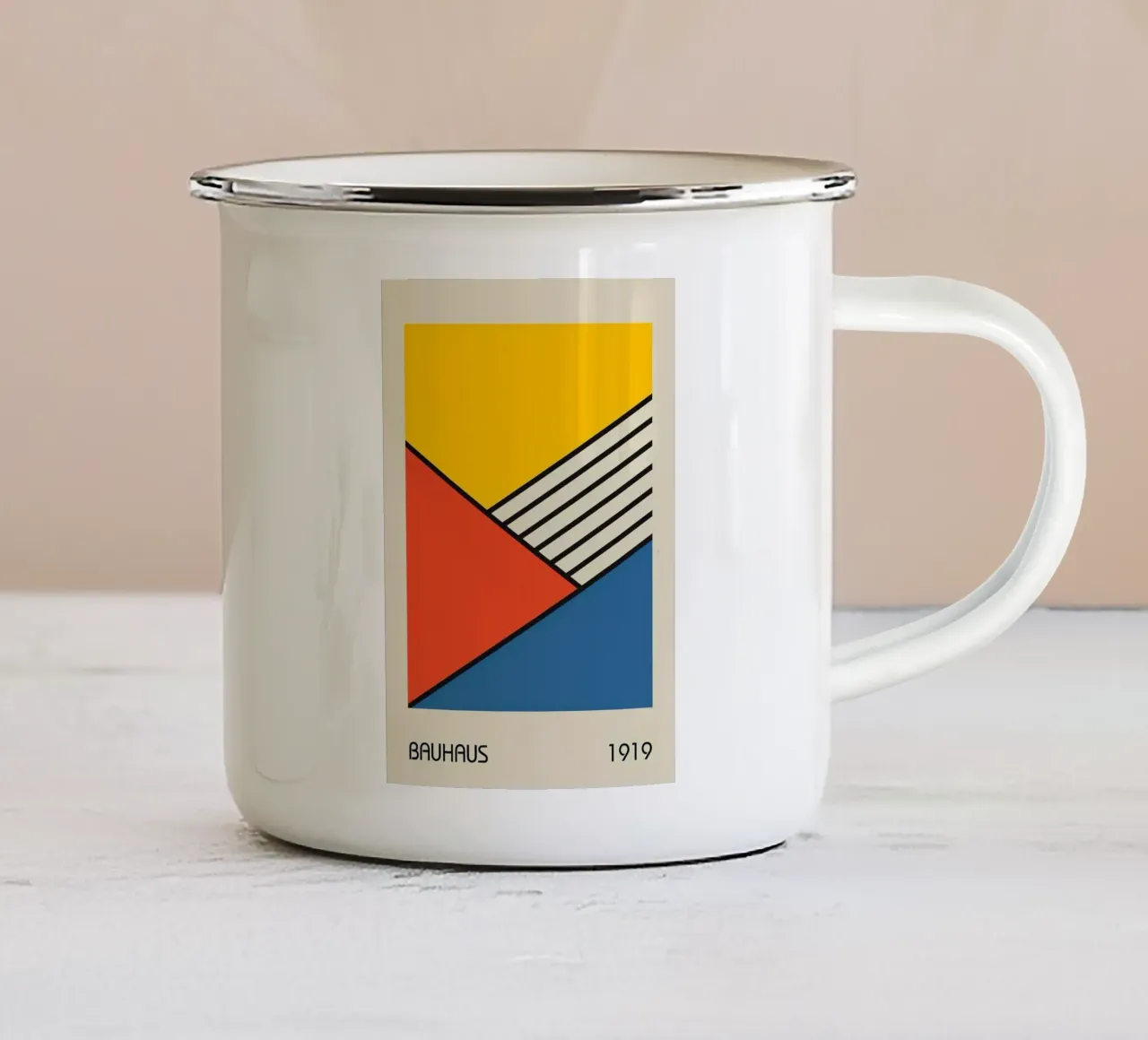Bauhaus 1919 tazza in smalto da Brooke
