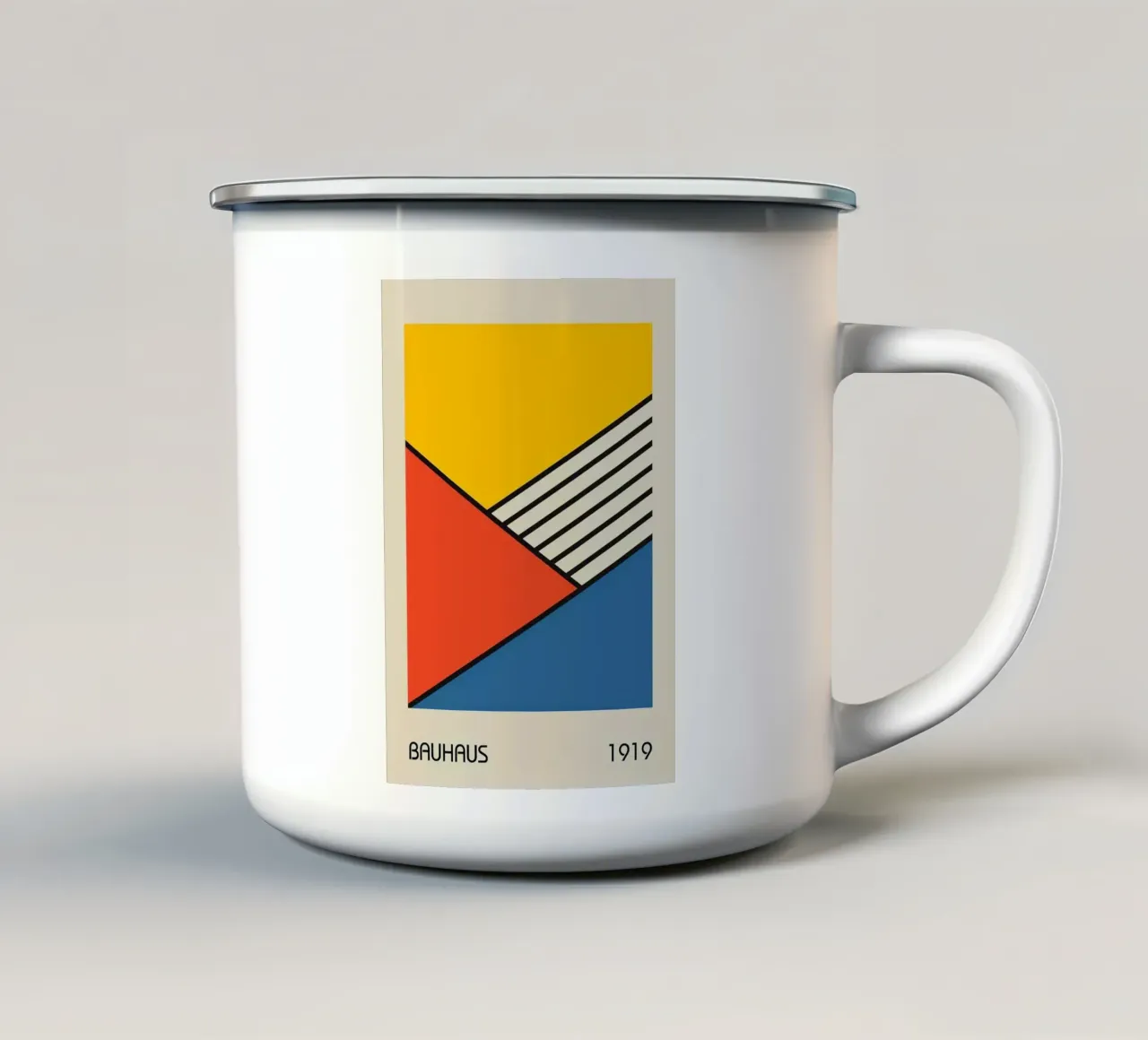 Bauhaus 1919 tazza in smalto da Brooke