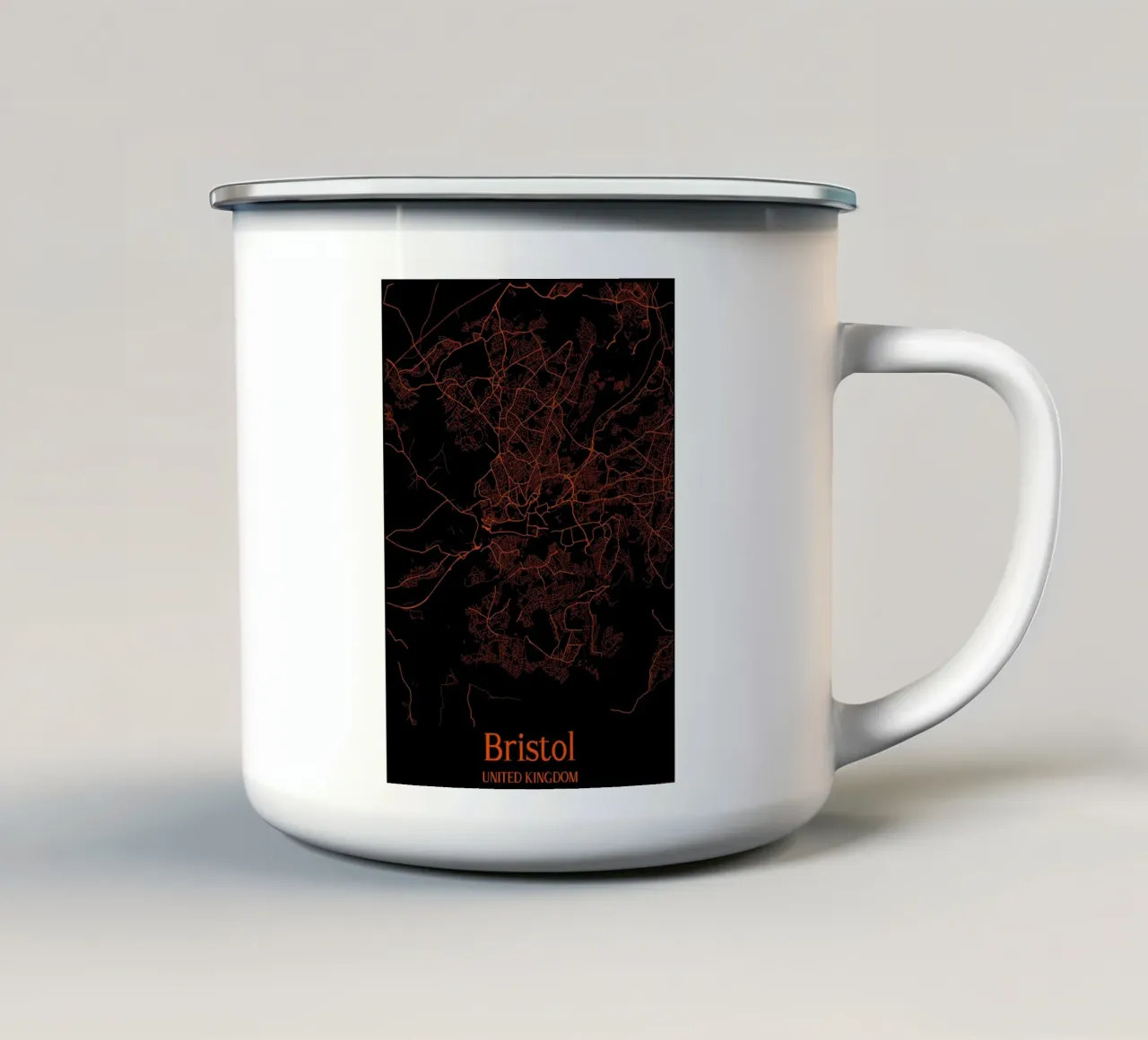 Bristol tazza in smalto da MiMap