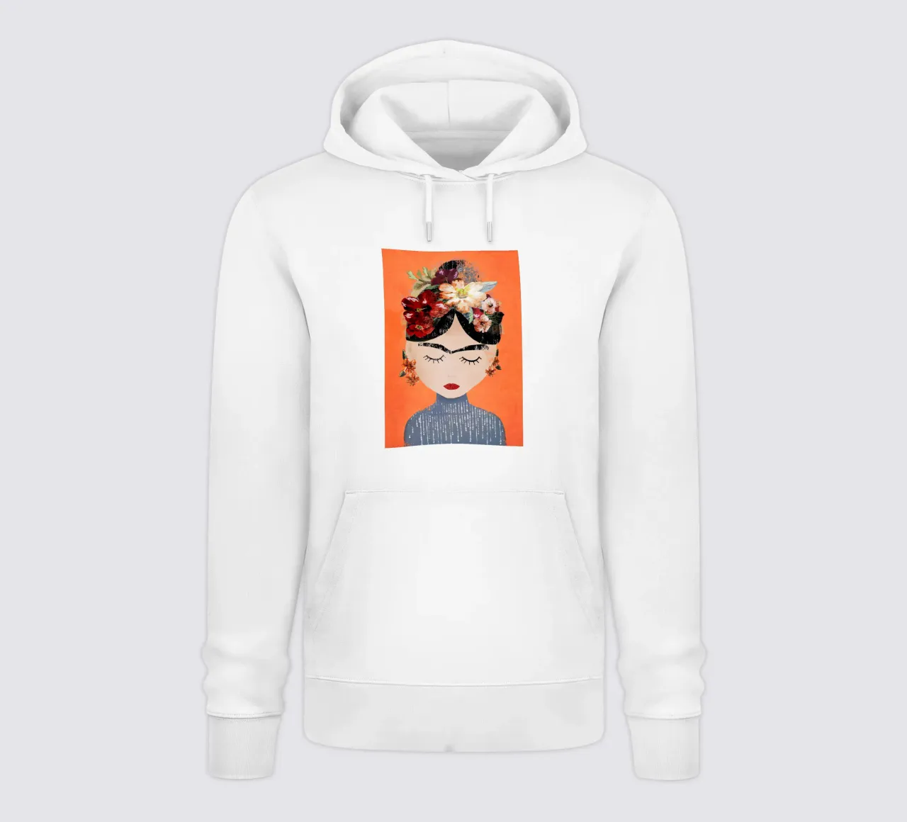 Frida (Orange) sweat à capuche de treechild