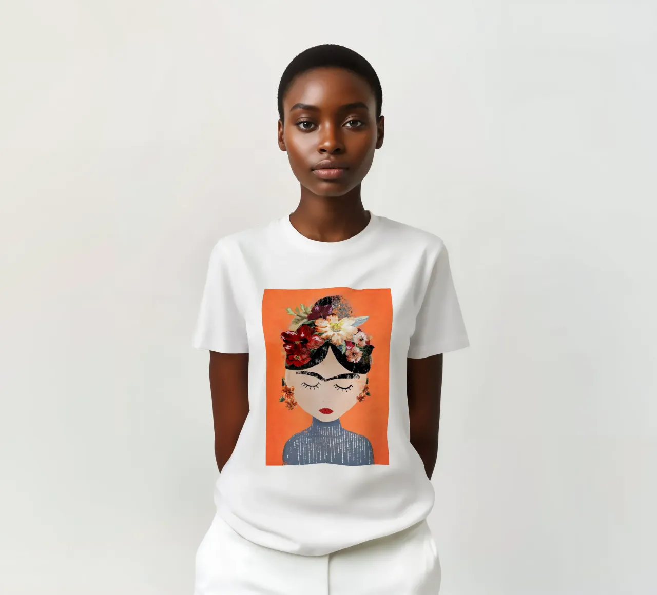 Frida (Orange) t-shirt de treechild