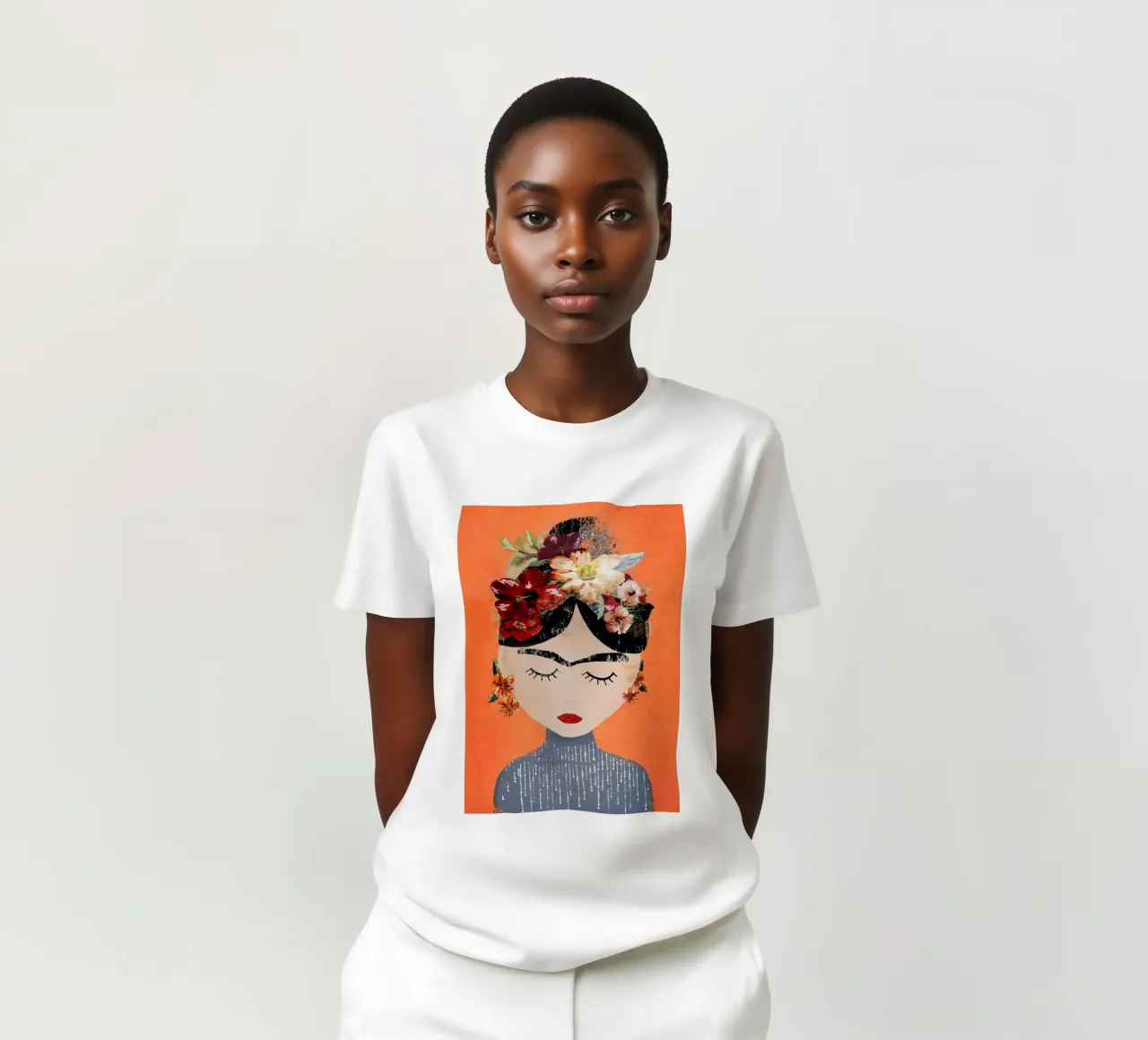 Frida (Orange) t-shirt de treechild