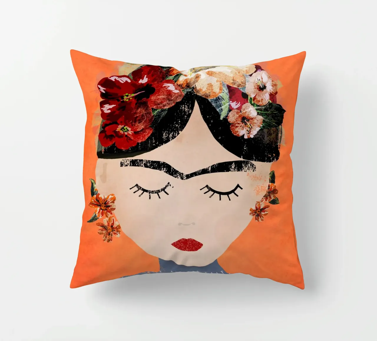 Frida (Orange) coussin de treechild