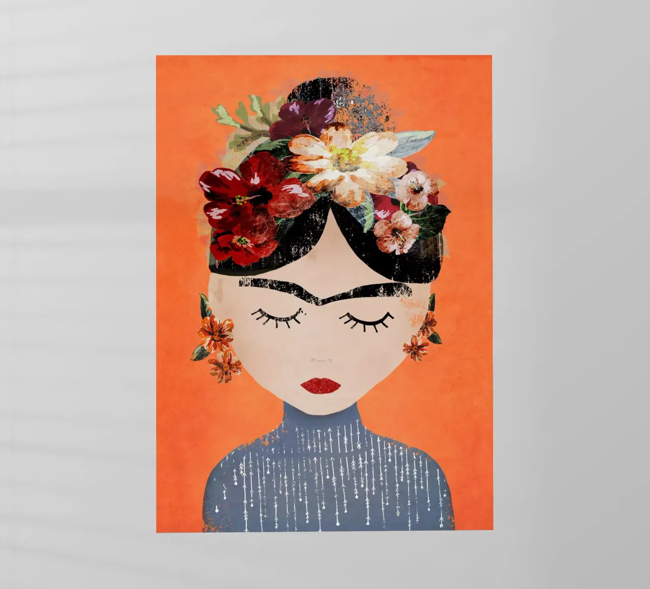 Frida (Orange) film rétro-éclairé de treechild