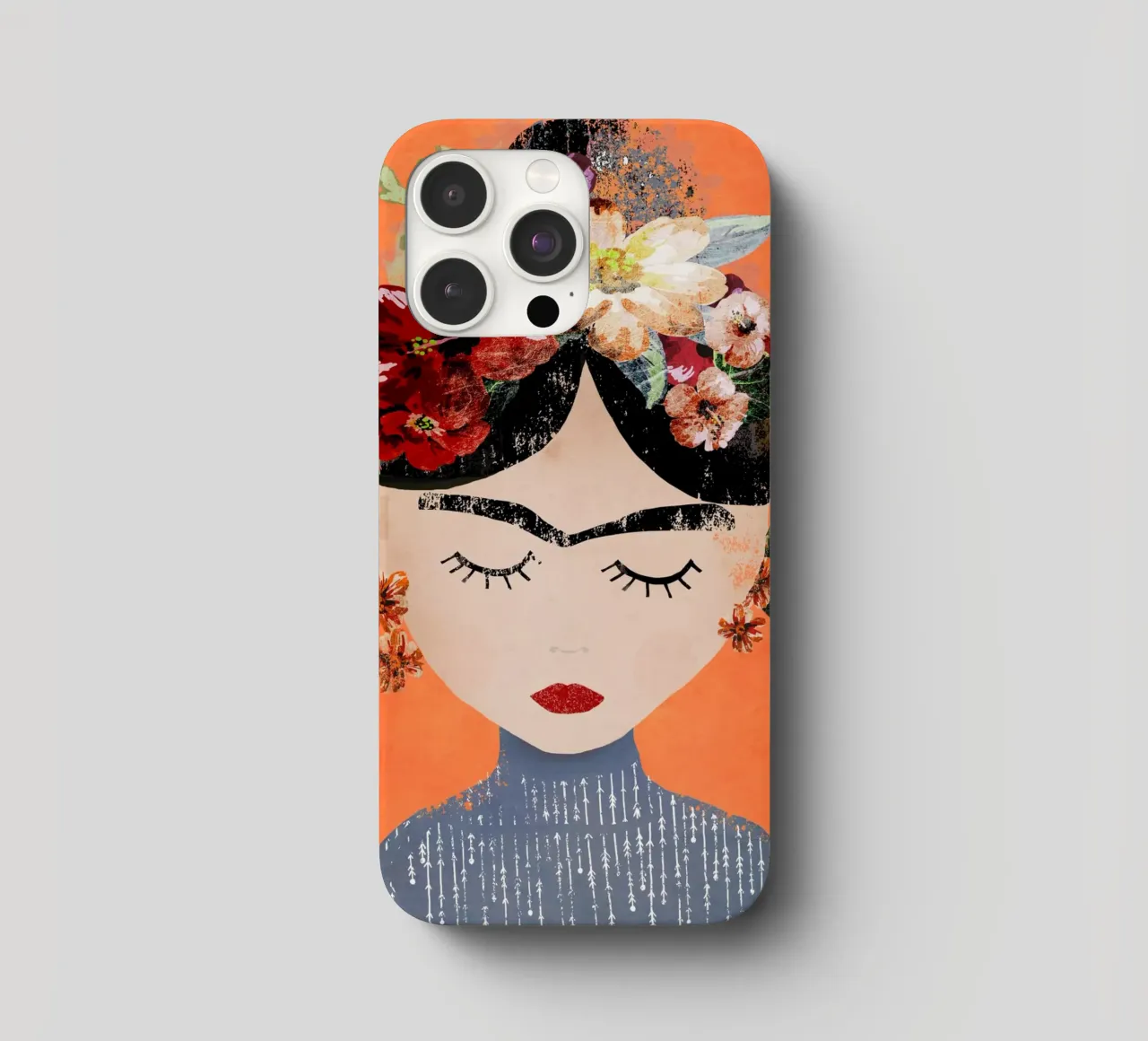 Frida (Orange) coque iphone de treechild