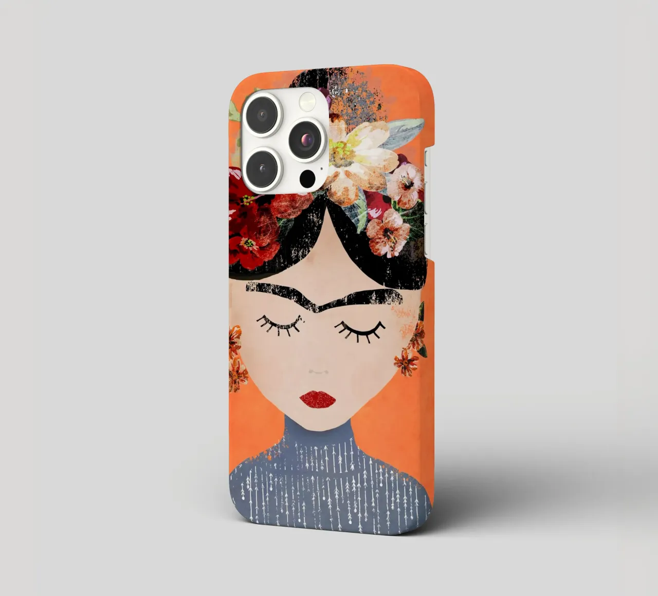 Frida (Orange) coque iphone de treechild