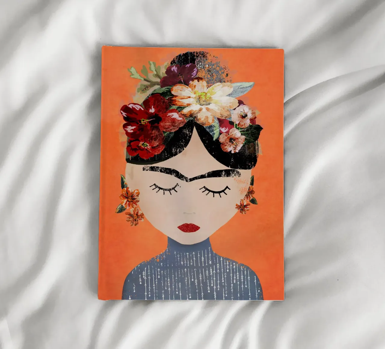 Frida (Orange) notitieboek van treechild