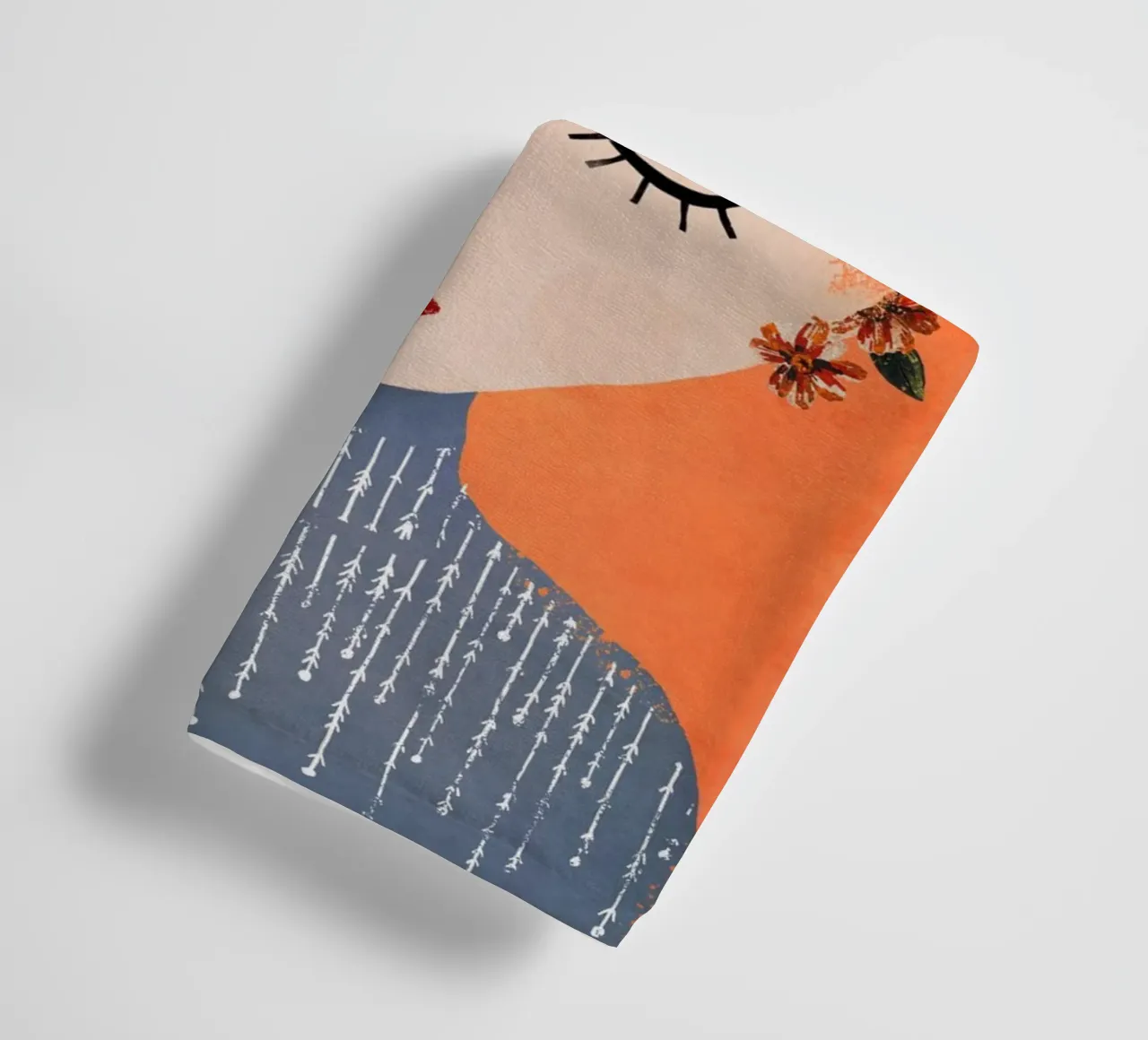 Frida (Orange) towel by treechild