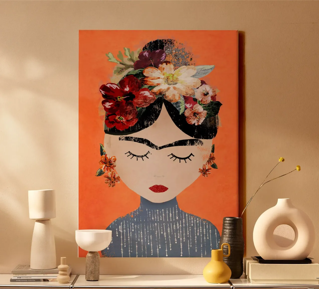 Frida (Orange) toile de treechild