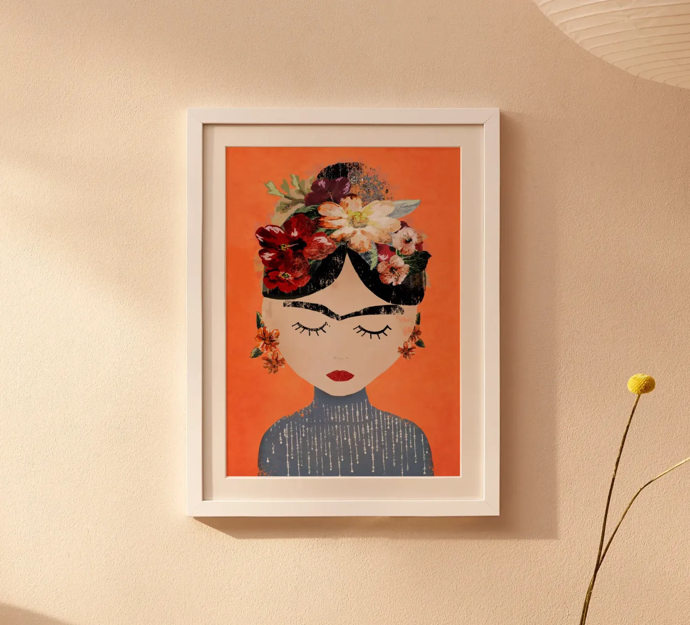 Frida (Orange) poster da treechild