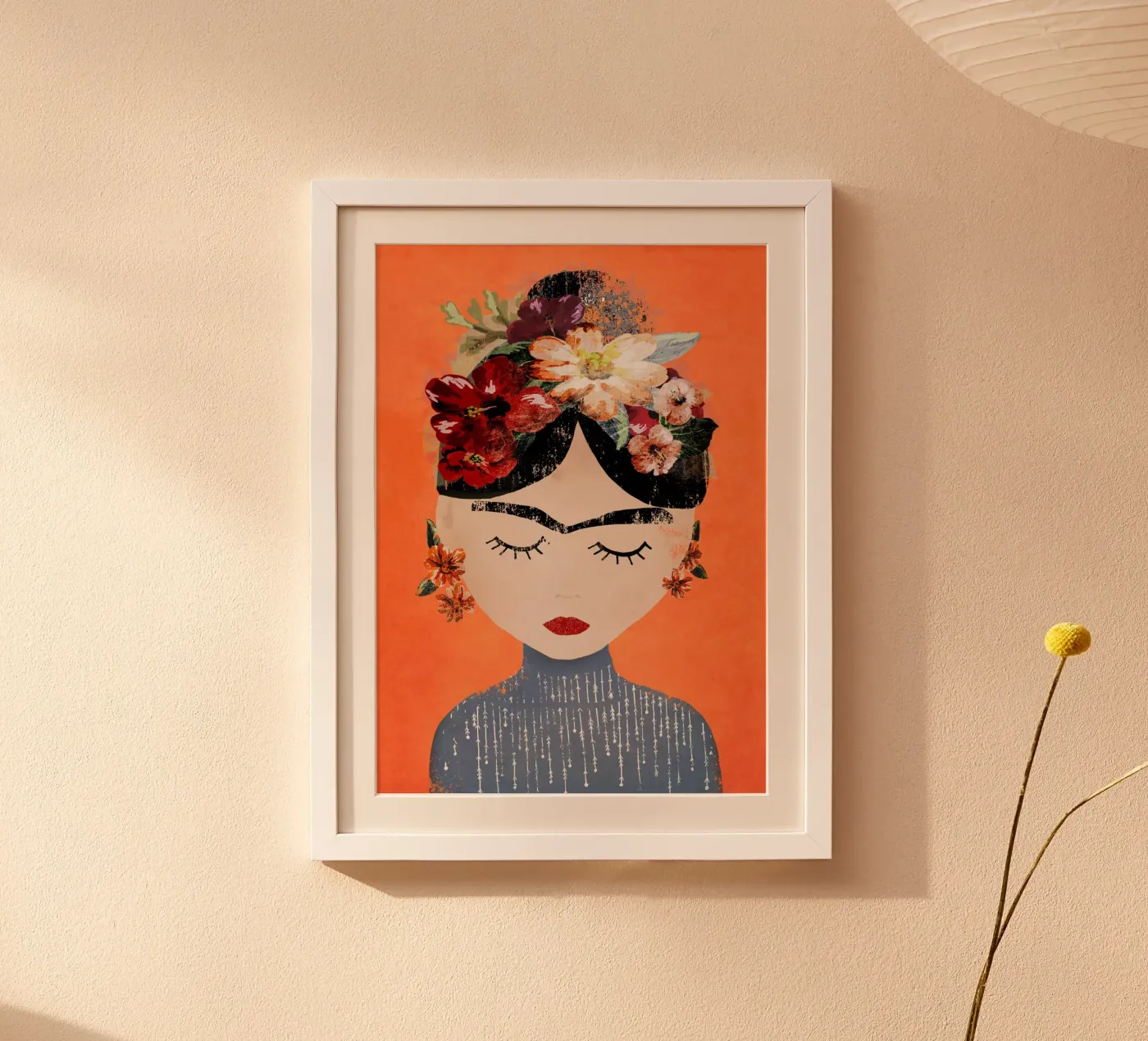 Frida (Orange) poster da treechild