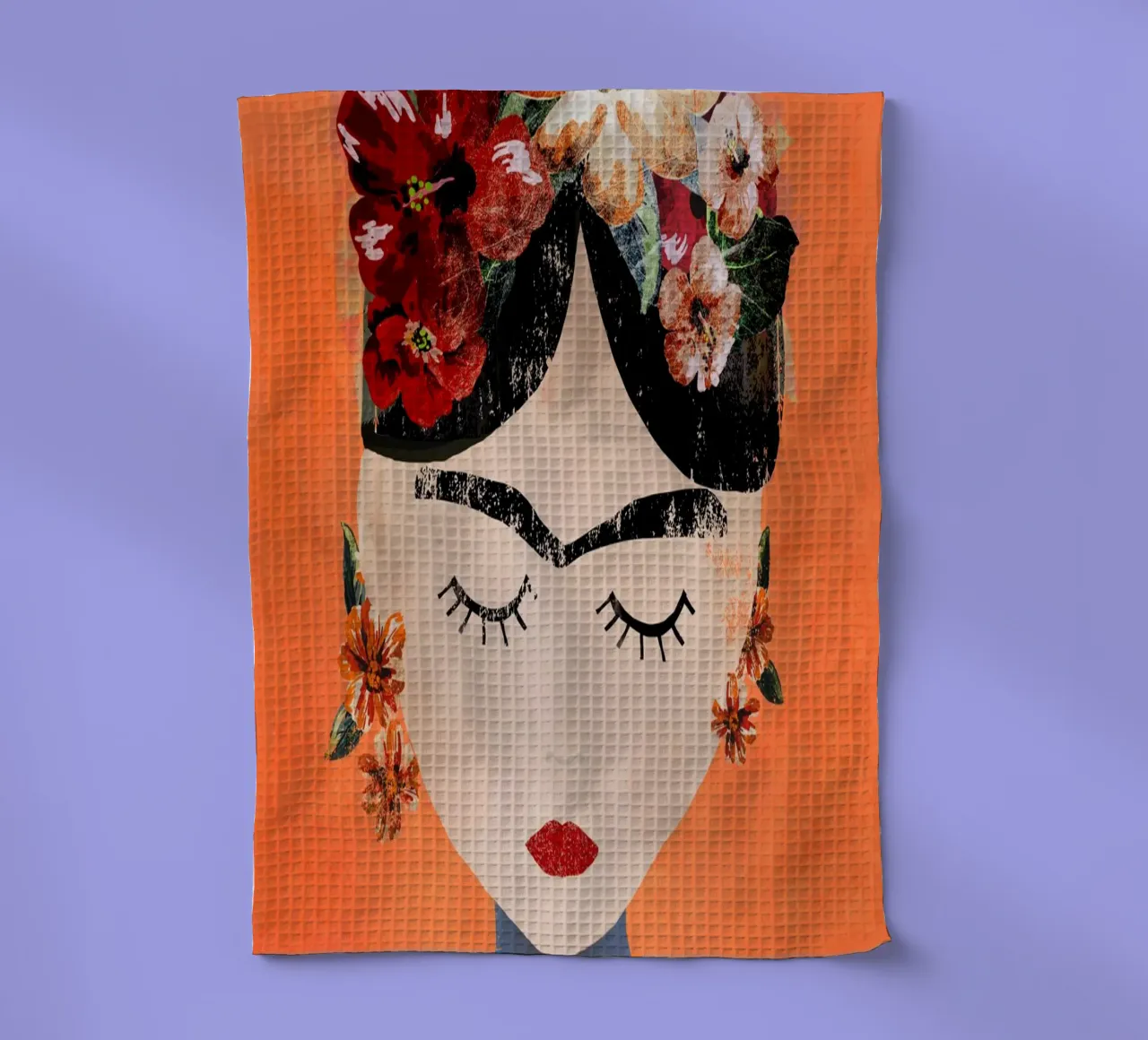 Frida (Orange) torchon de treechild