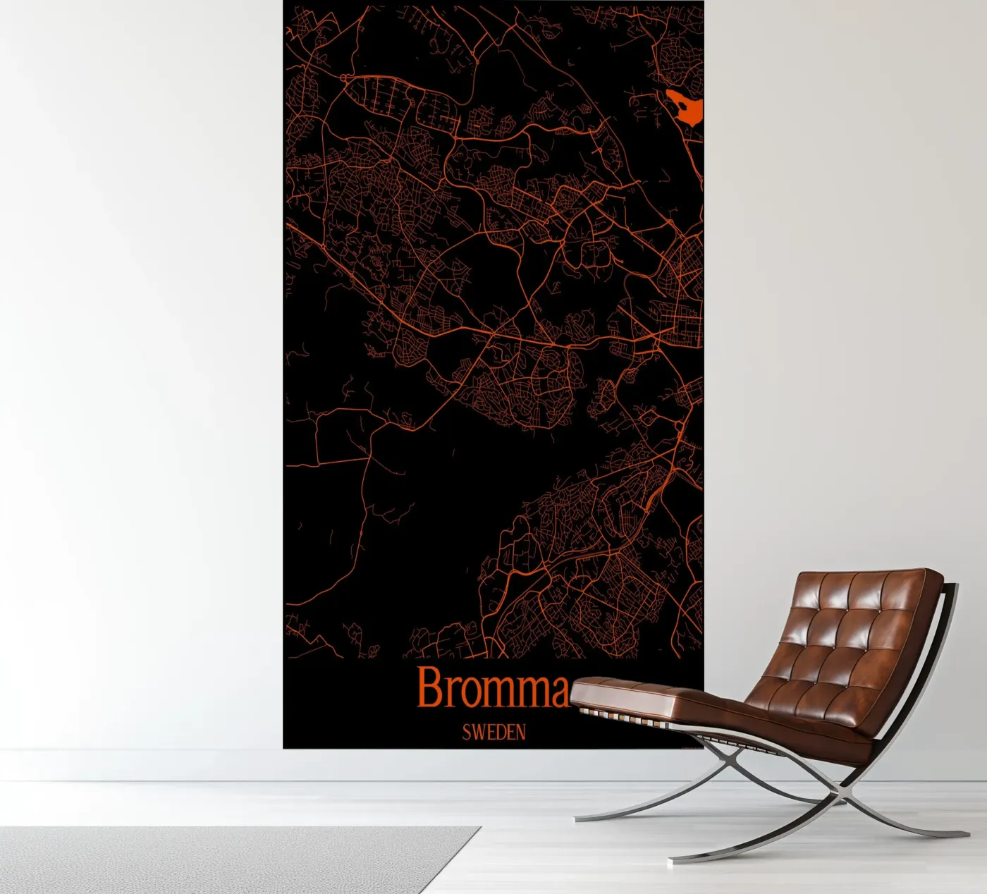 Bromma fotobehang van MiMap