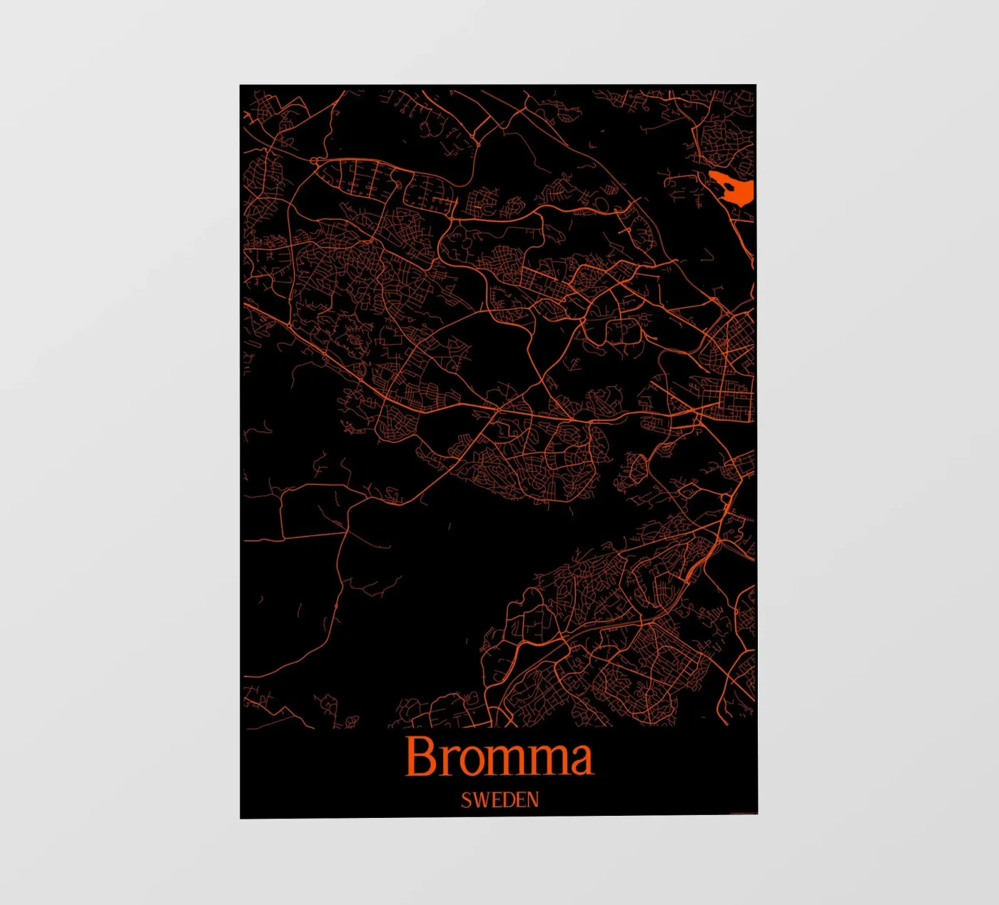 Bromma fotobehang van MiMap