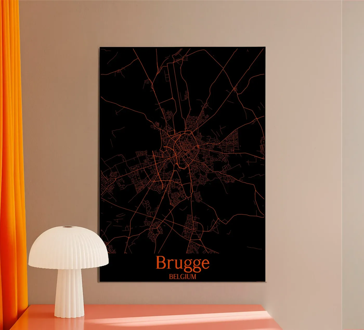 Brugge poster da MiMap