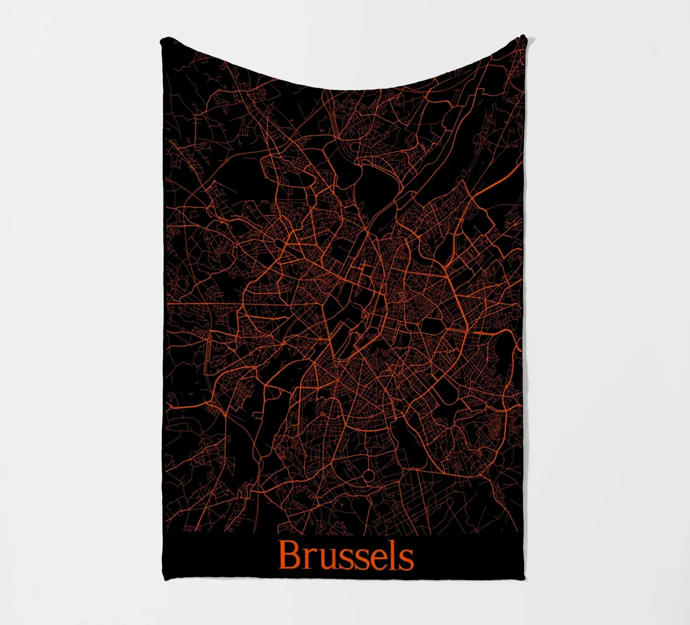 Brussels Fleecedecke von MiMap