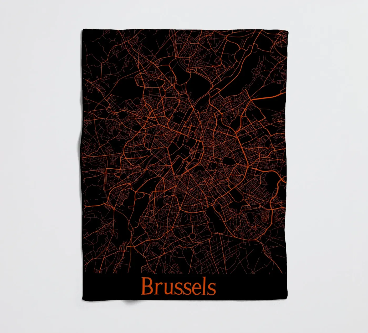 Brussels Fleecedecke von MiMap