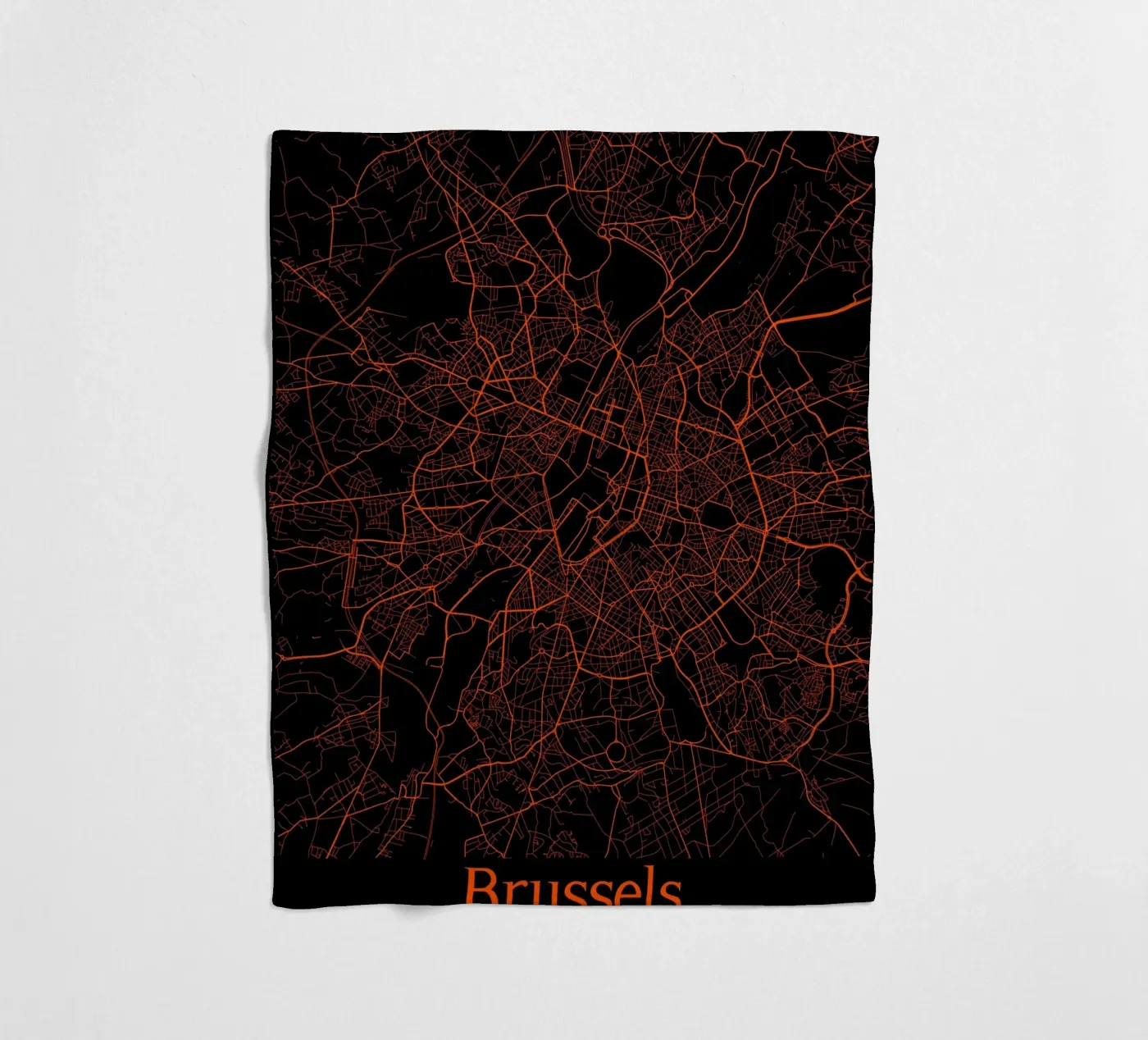 Brussels Fleecedecke von MiMap