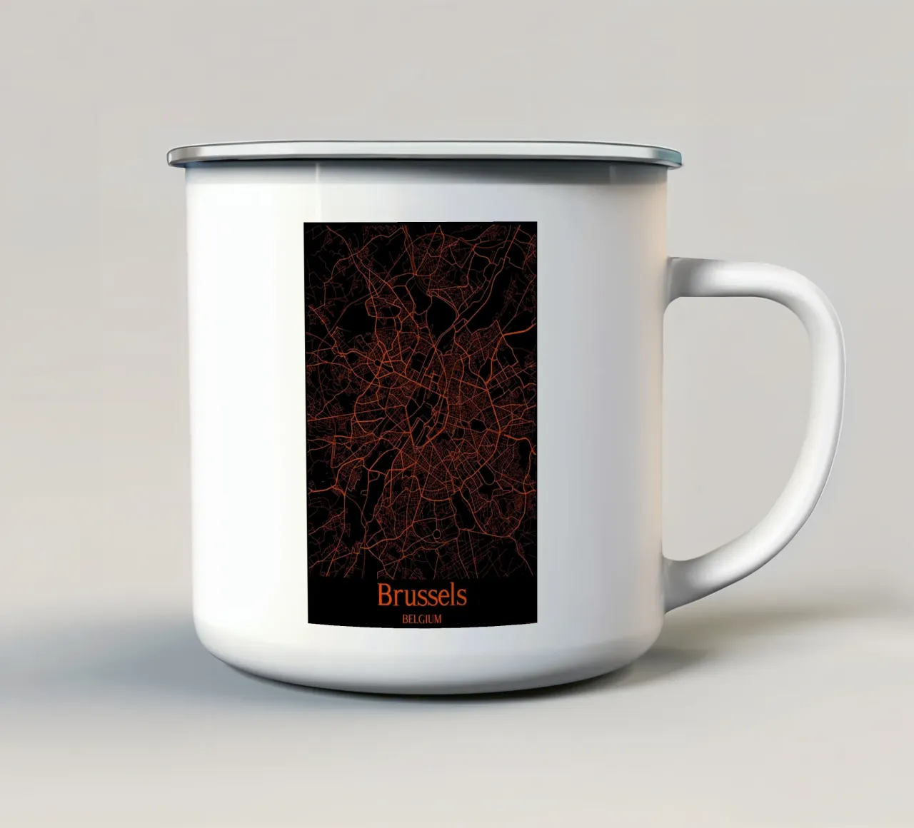 Brussels tazza in smalto da MiMap
