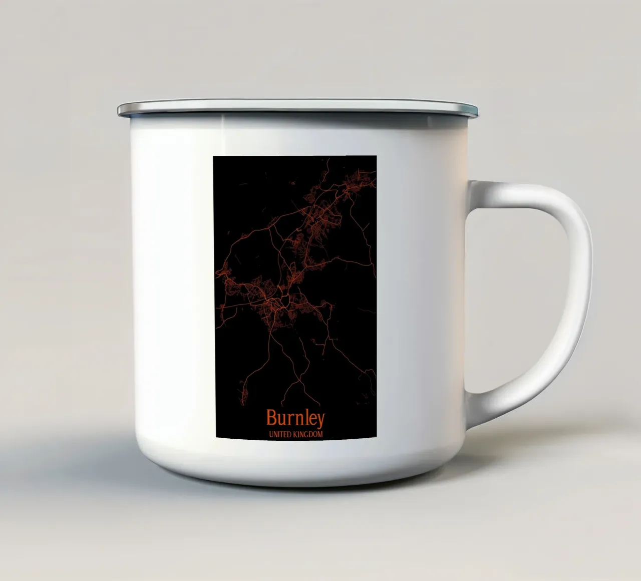 Burnley tazza in smalto da MiMap