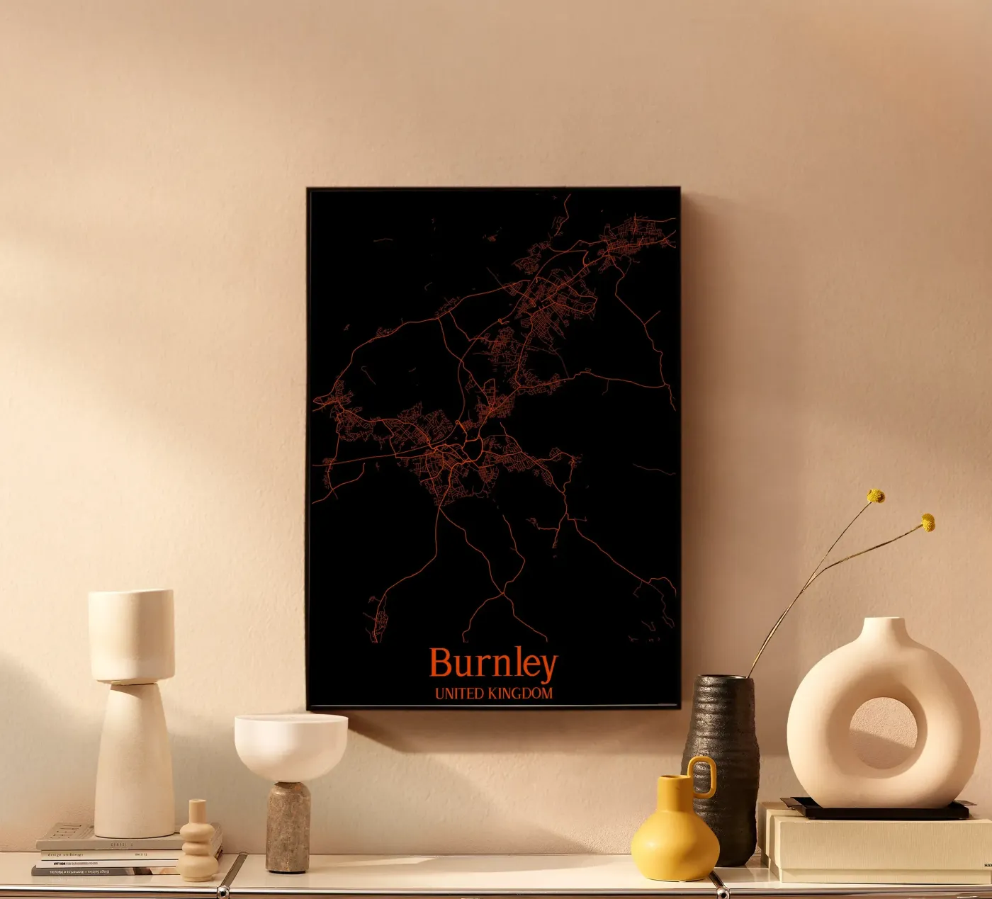 Burnley acryl van MiMap