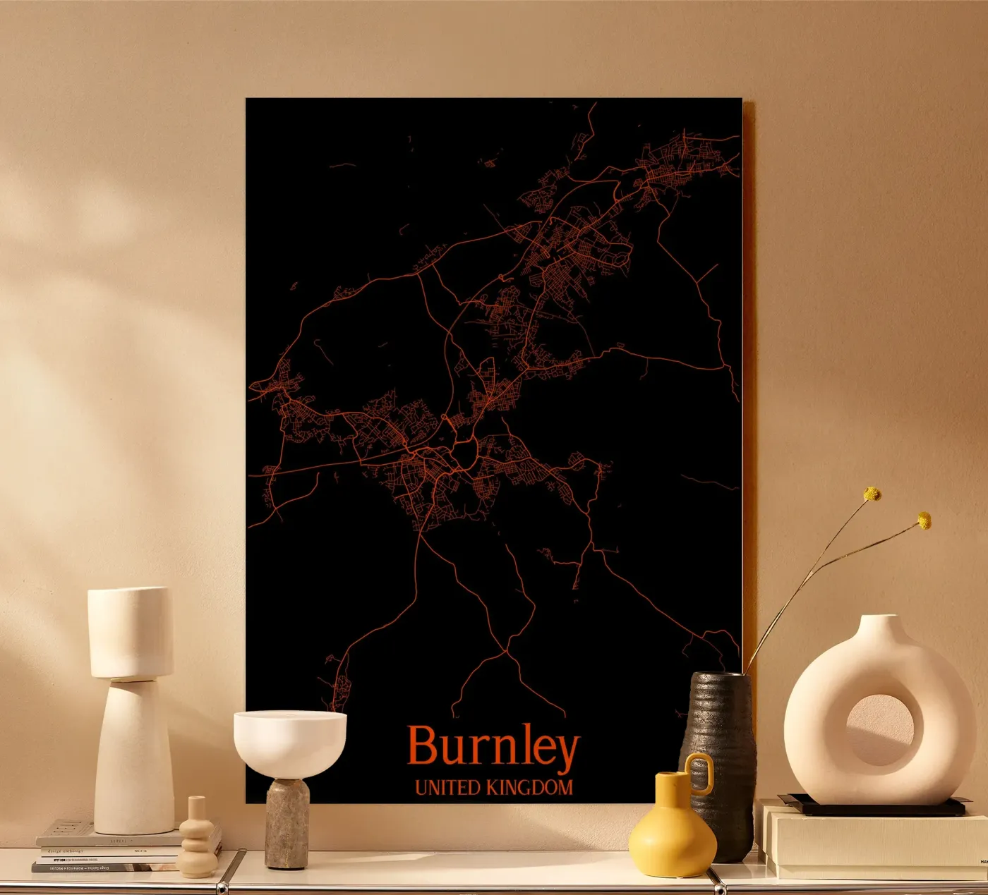 Burnley acryl van MiMap