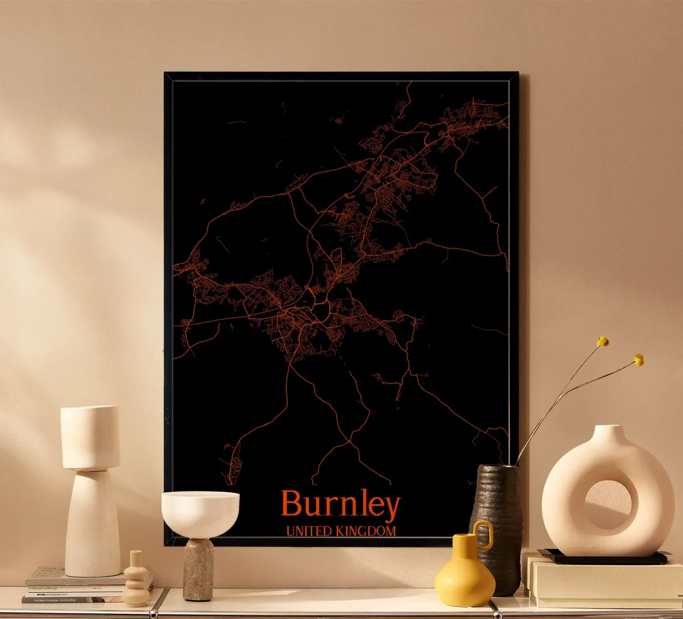 Burnley poster da MiMap