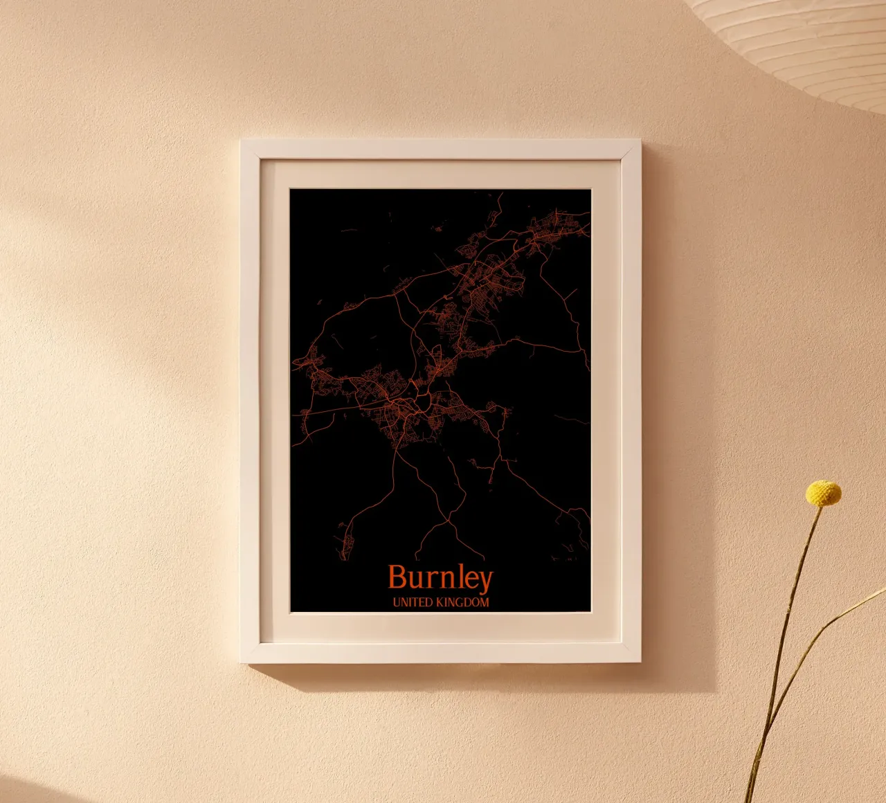 Burnley poster da MiMap