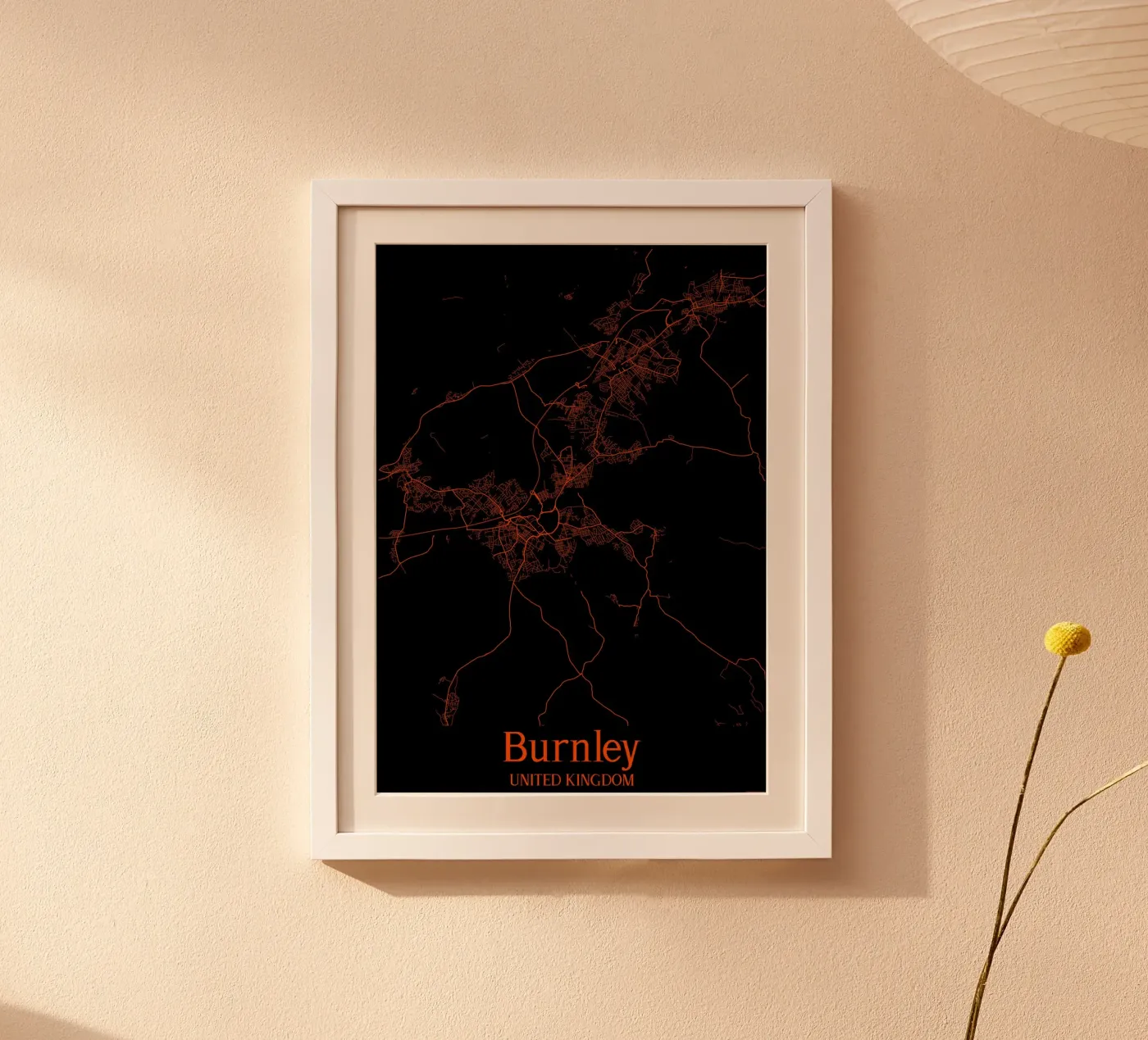 Burnley poster da MiMap