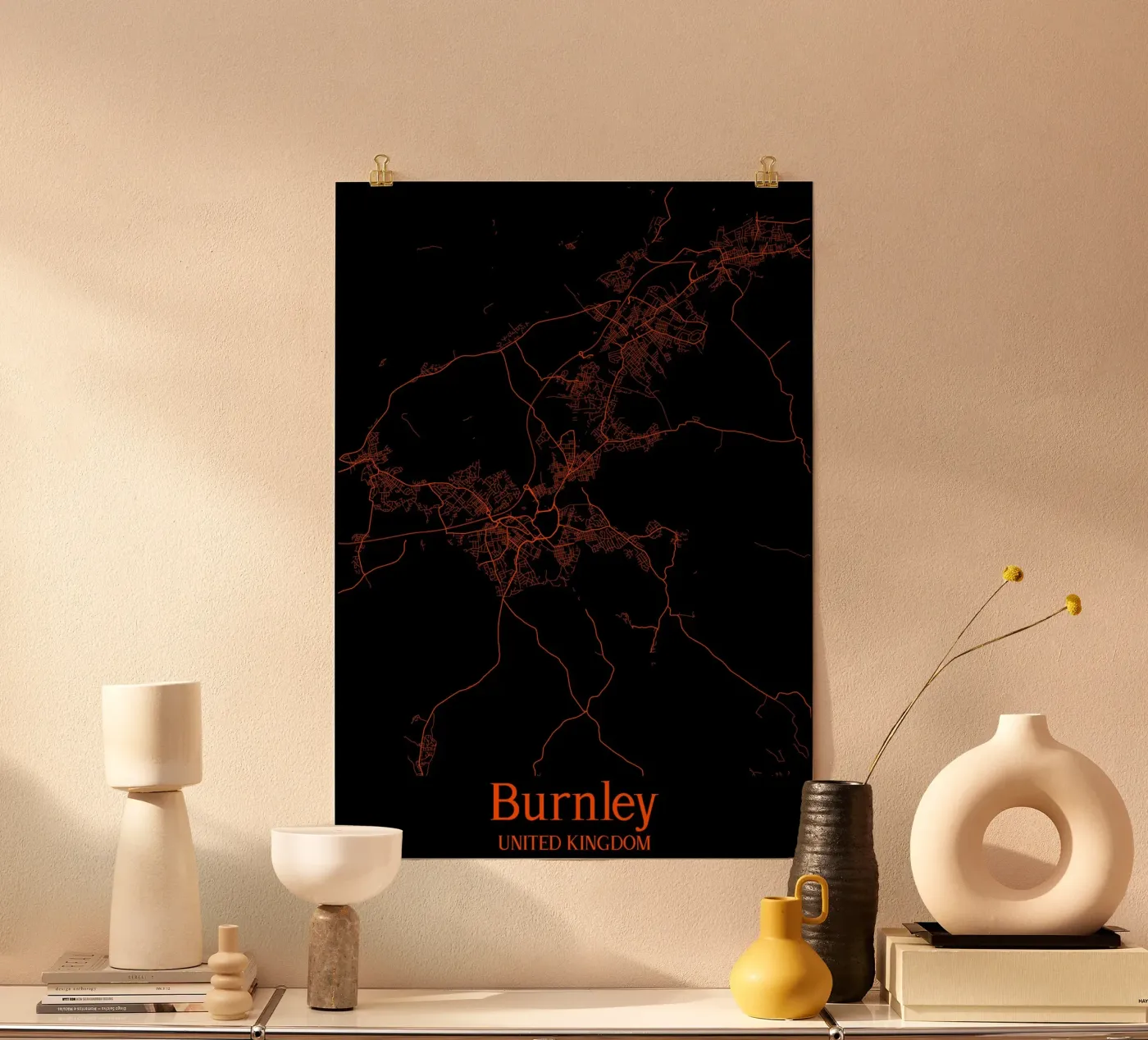 Burnley poster da MiMap