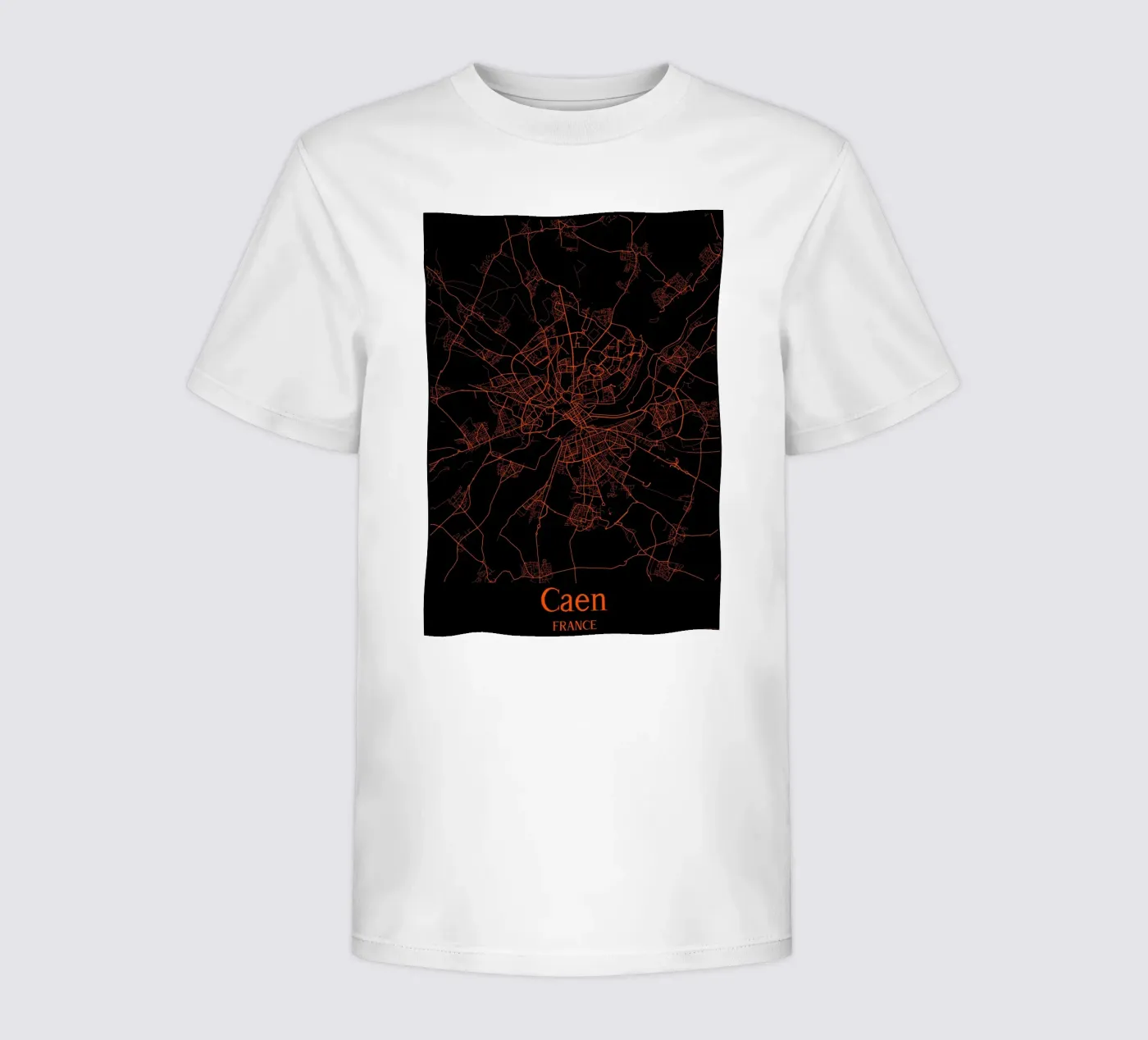 Caen t-shirt bambini da MiMap