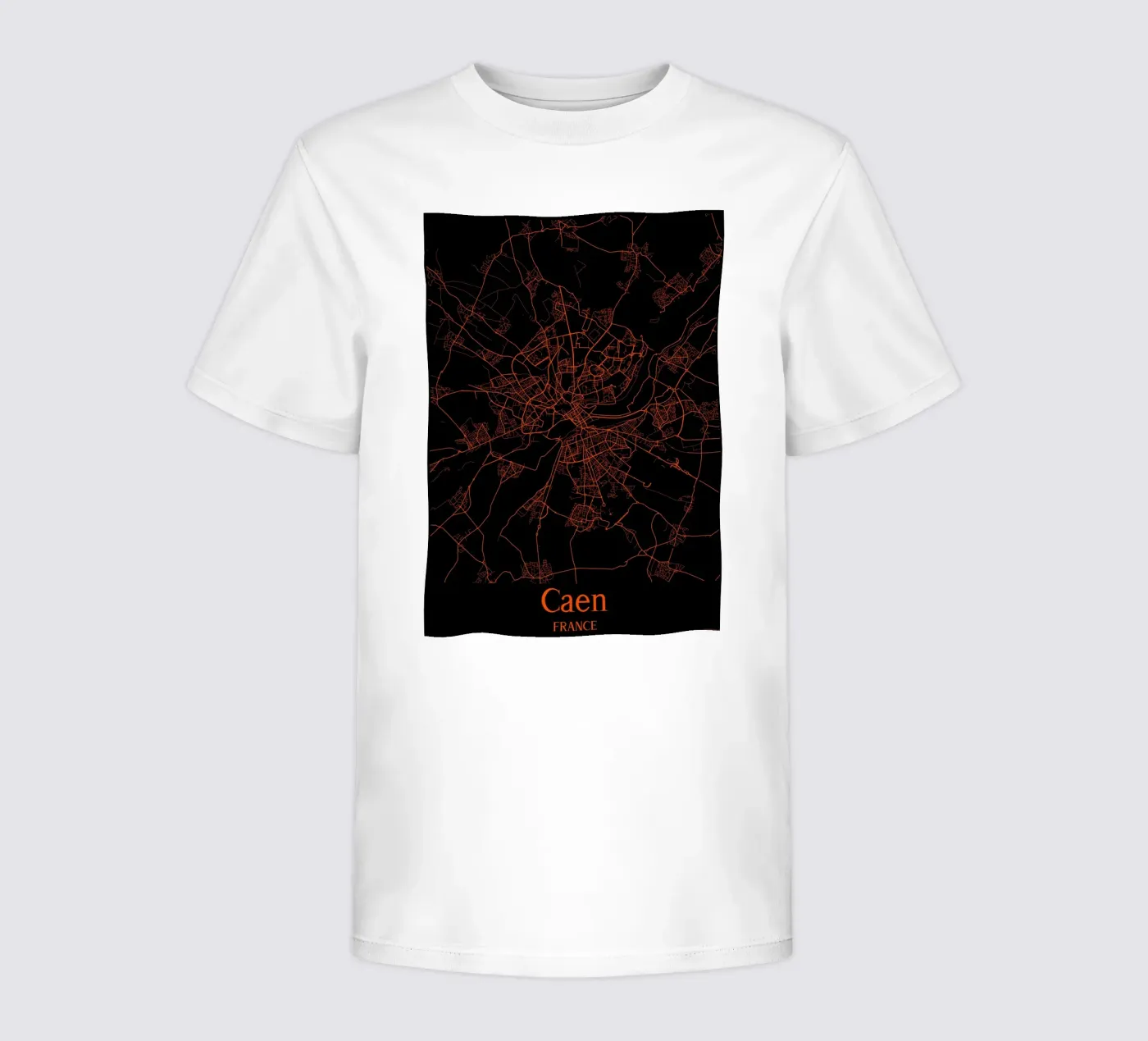 Caen t-shirt bambini da MiMap
