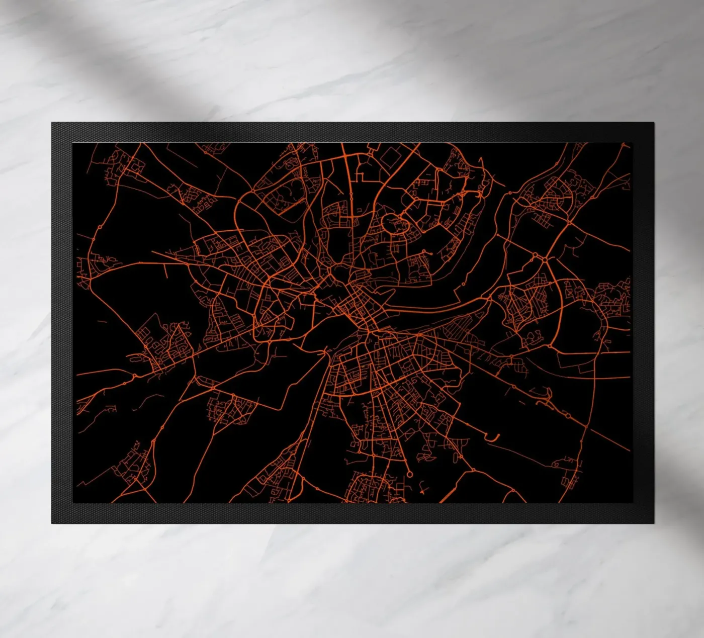 Caen doormat by MiMap