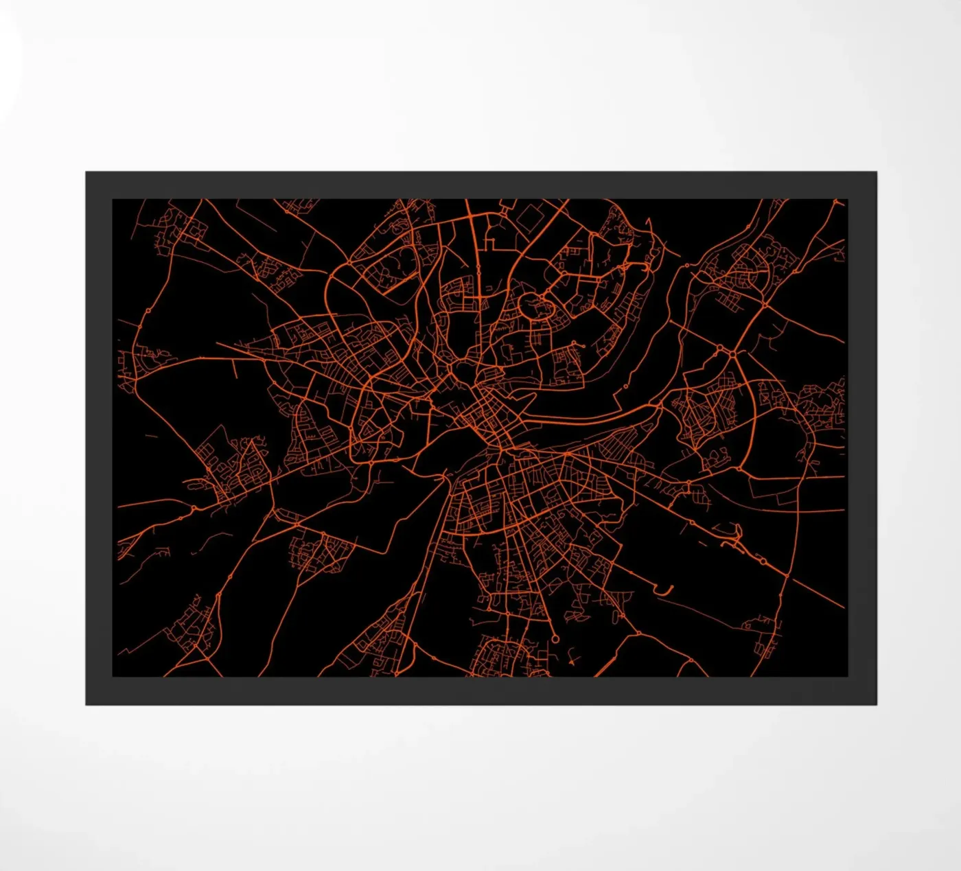 Caen doormat by MiMap