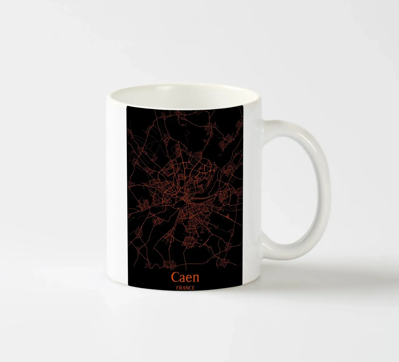 Caen tazza in ceramica da MiMap