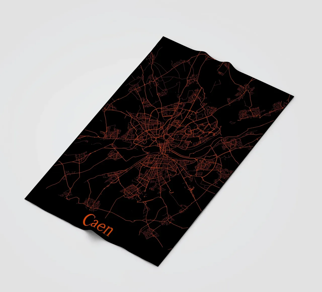 Caen Fleecedecke von MiMap