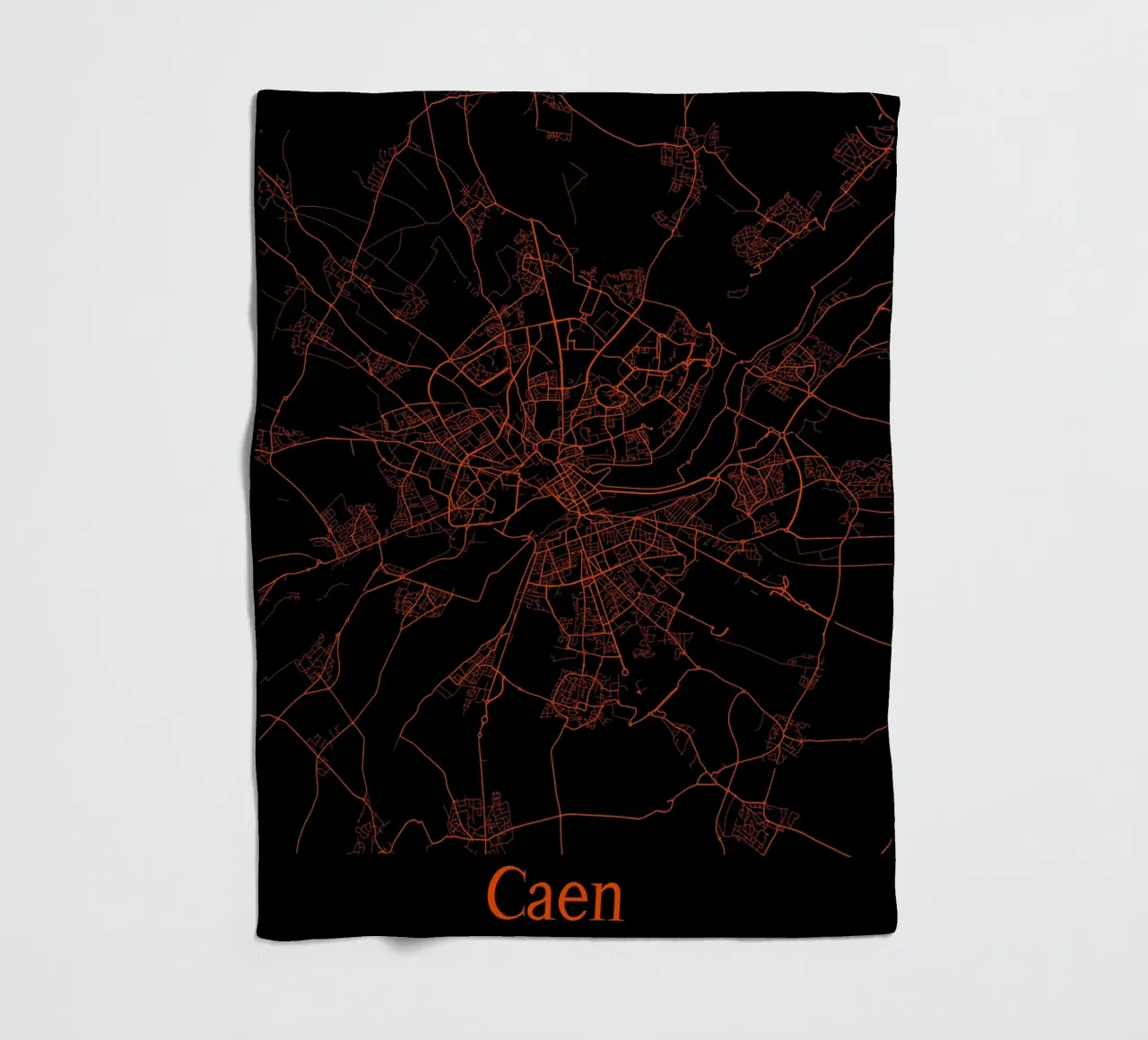 Caen Fleecedecke von MiMap