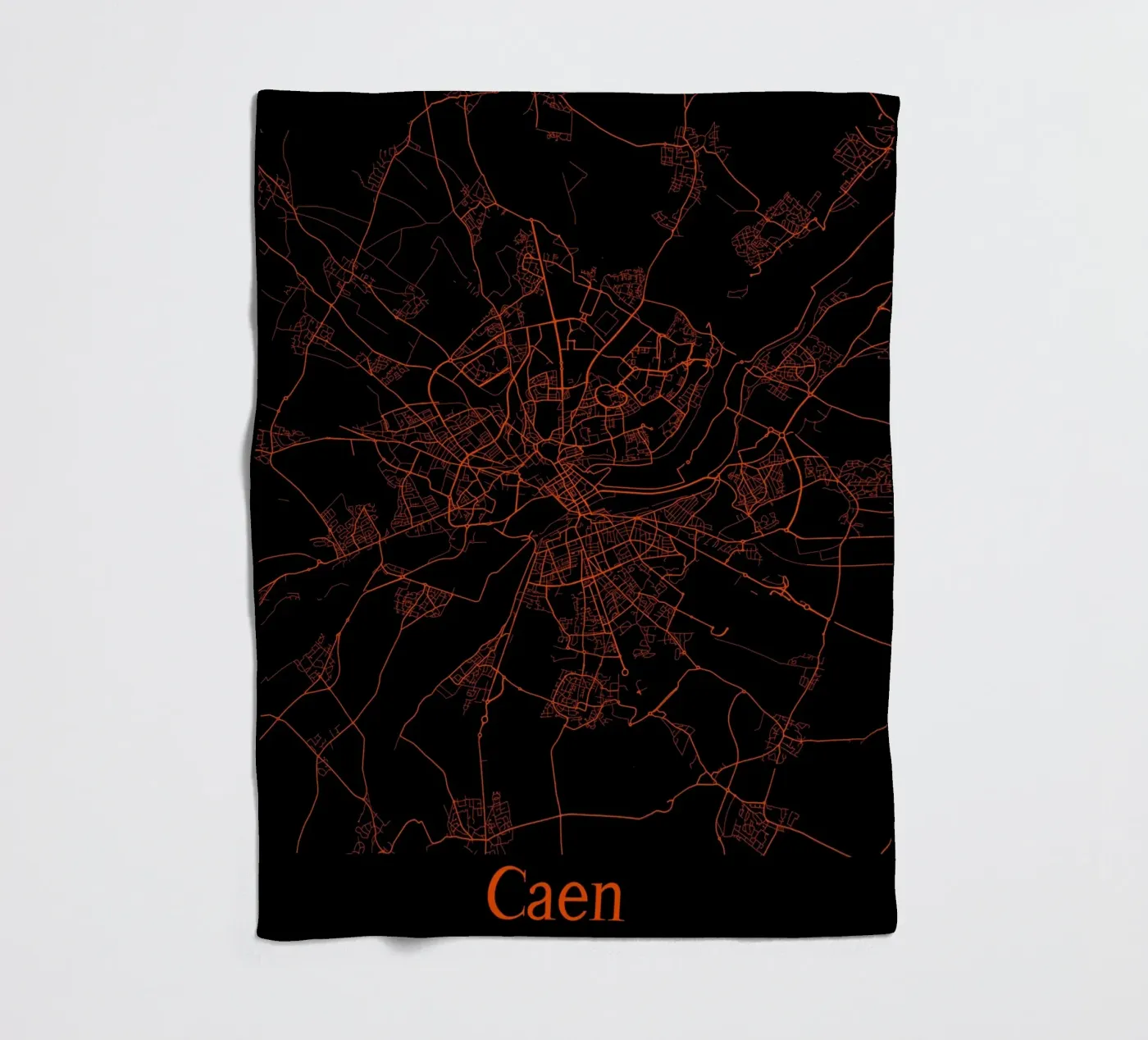Caen Fleecedecke von MiMap