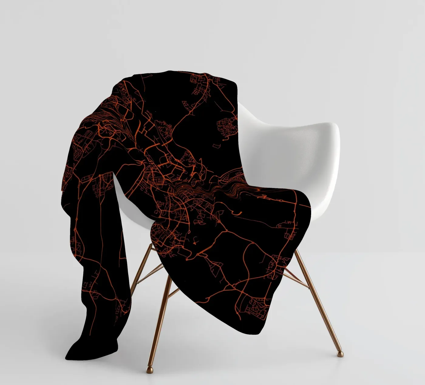 Caen coperta in pile da MiMap