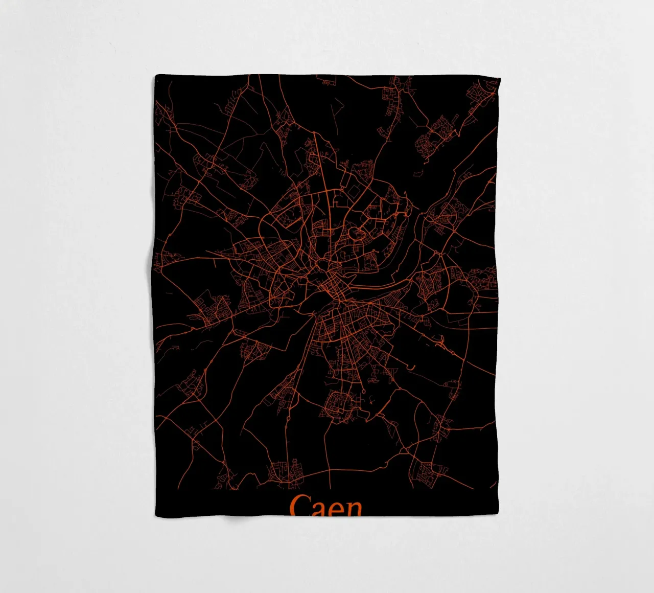 Caen Fleecedecke von MiMap