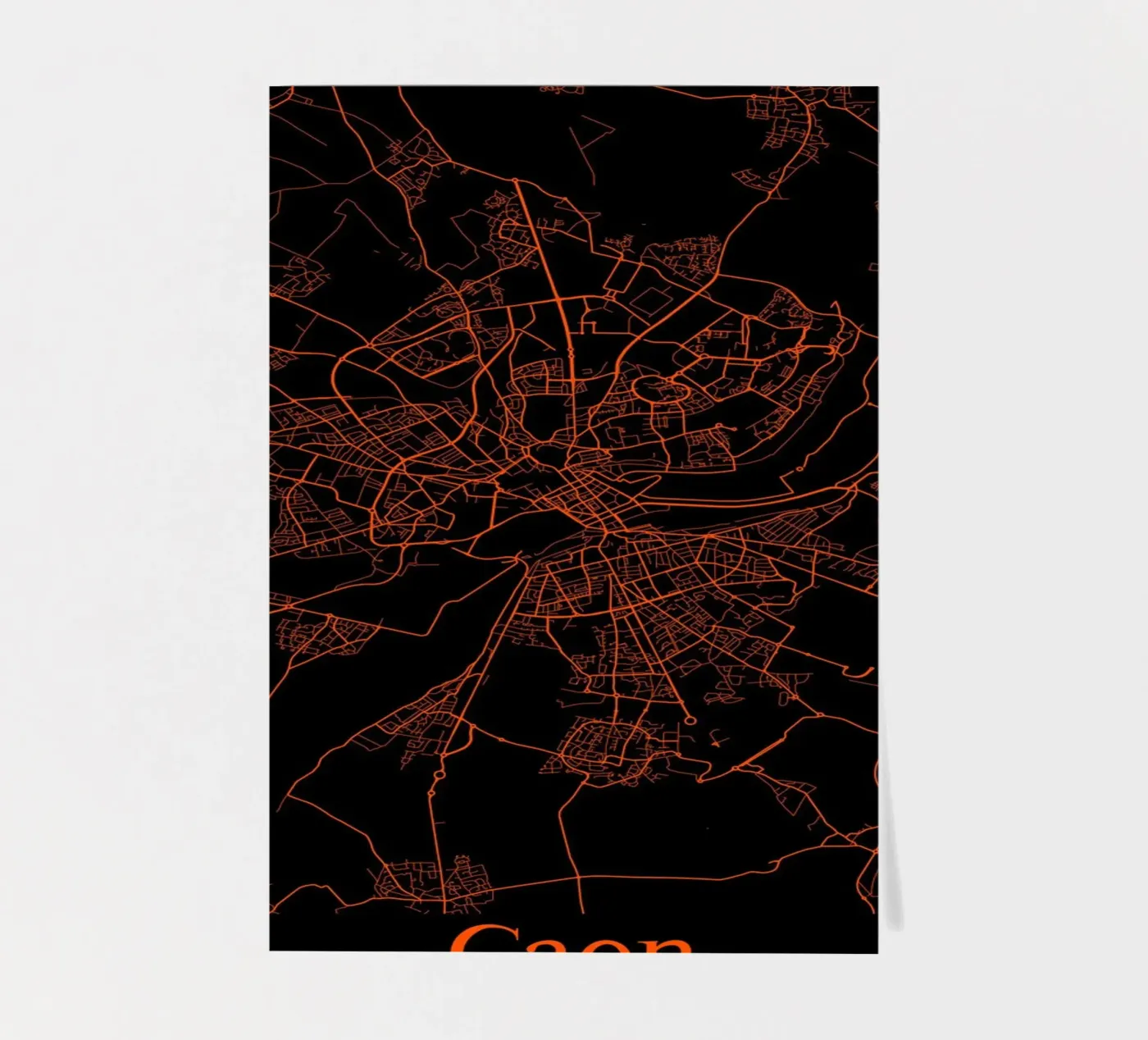 Caen sticker sheet by MiMap