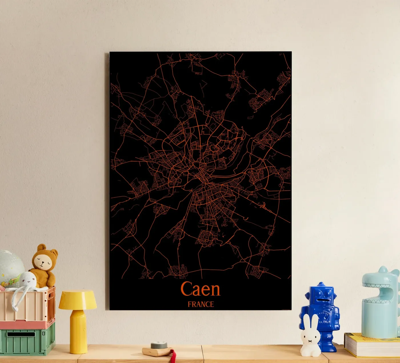 Caen forex-plaat van MiMap