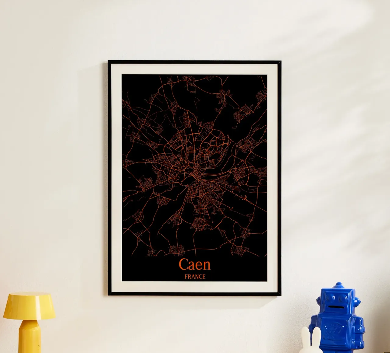 Caen poster da MiMap